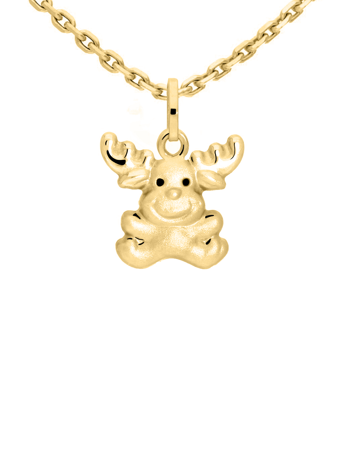 Little Elk - Elch Motivanhänger Gold