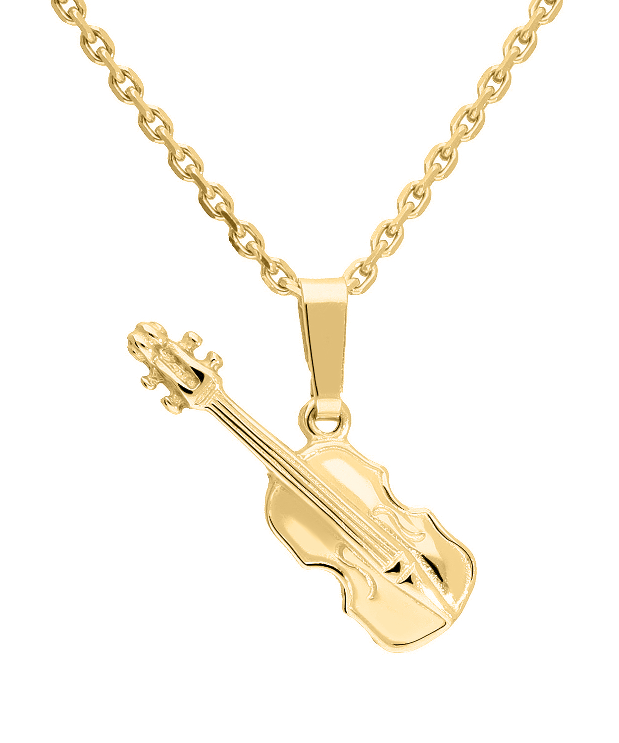 Instrument - Violine Cello Motivanhänger 585 Gold