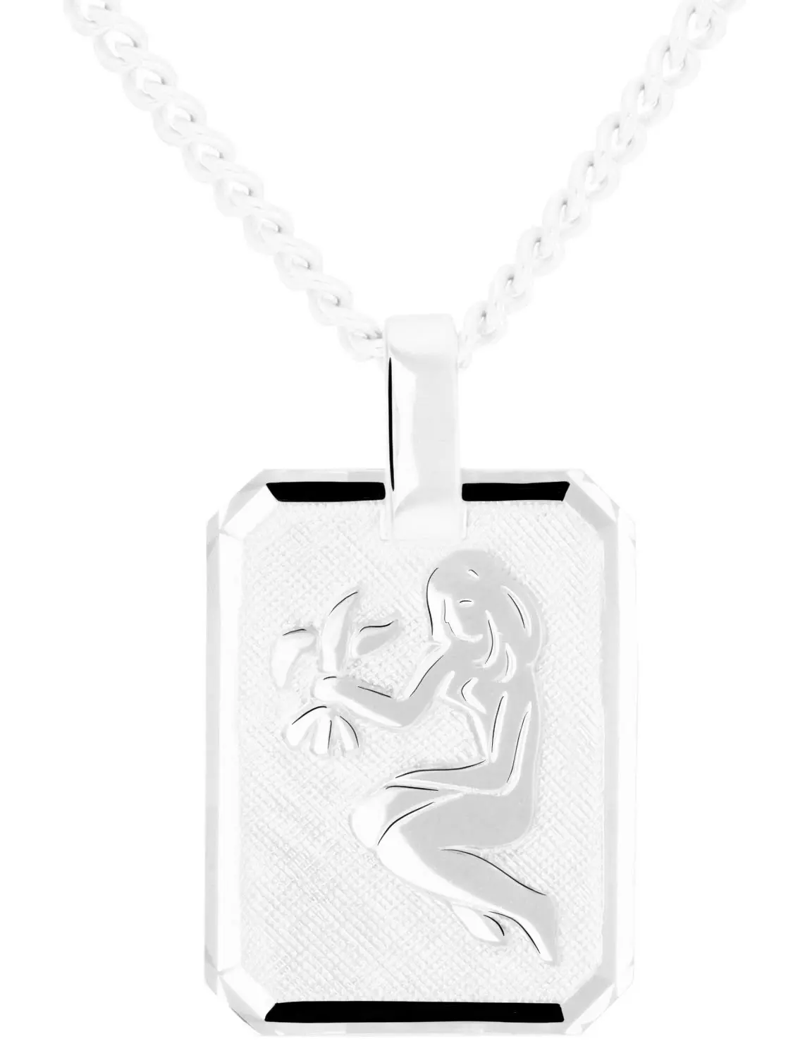 Gaudino - Damen & Herren Jungfrau Sternzeichen Anhänger Silber 925