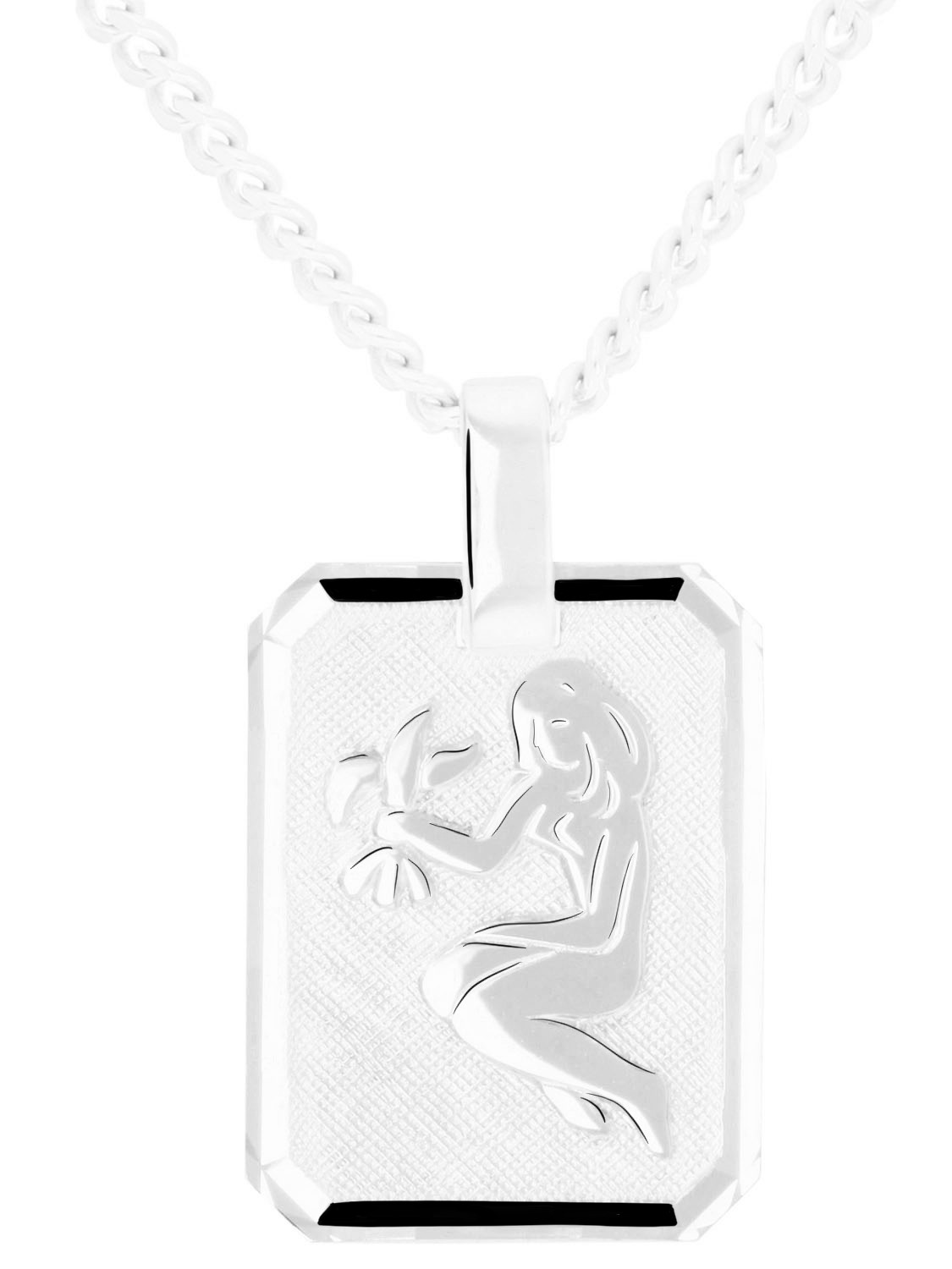 Gaudino - Damen & Herren Jungfrau Sternzeichen Anhänger Silber 925