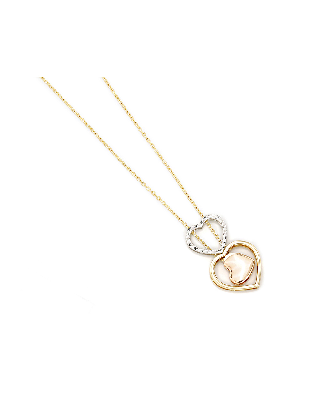 Delilah - Damen Herzkette Gold 333