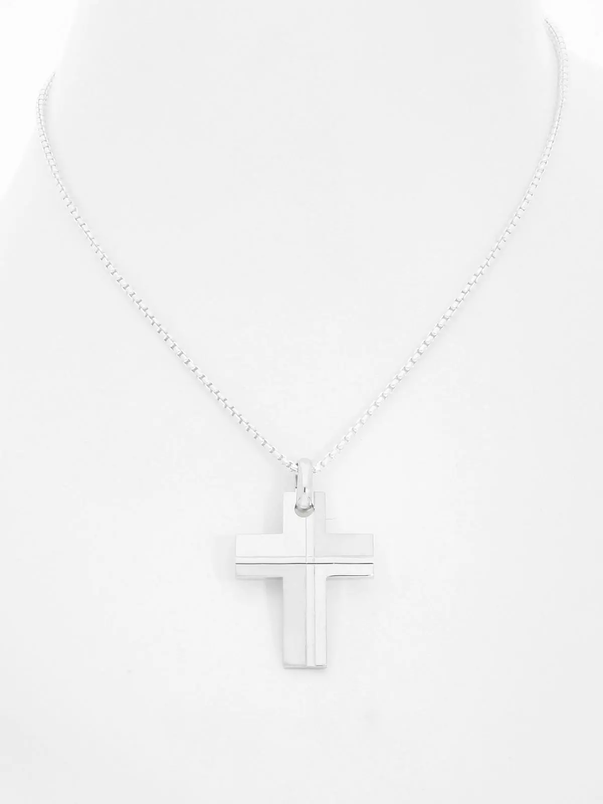 Anhänger für Herren aus echtem Sterlingsilber - Our Lord | Büstenansicht