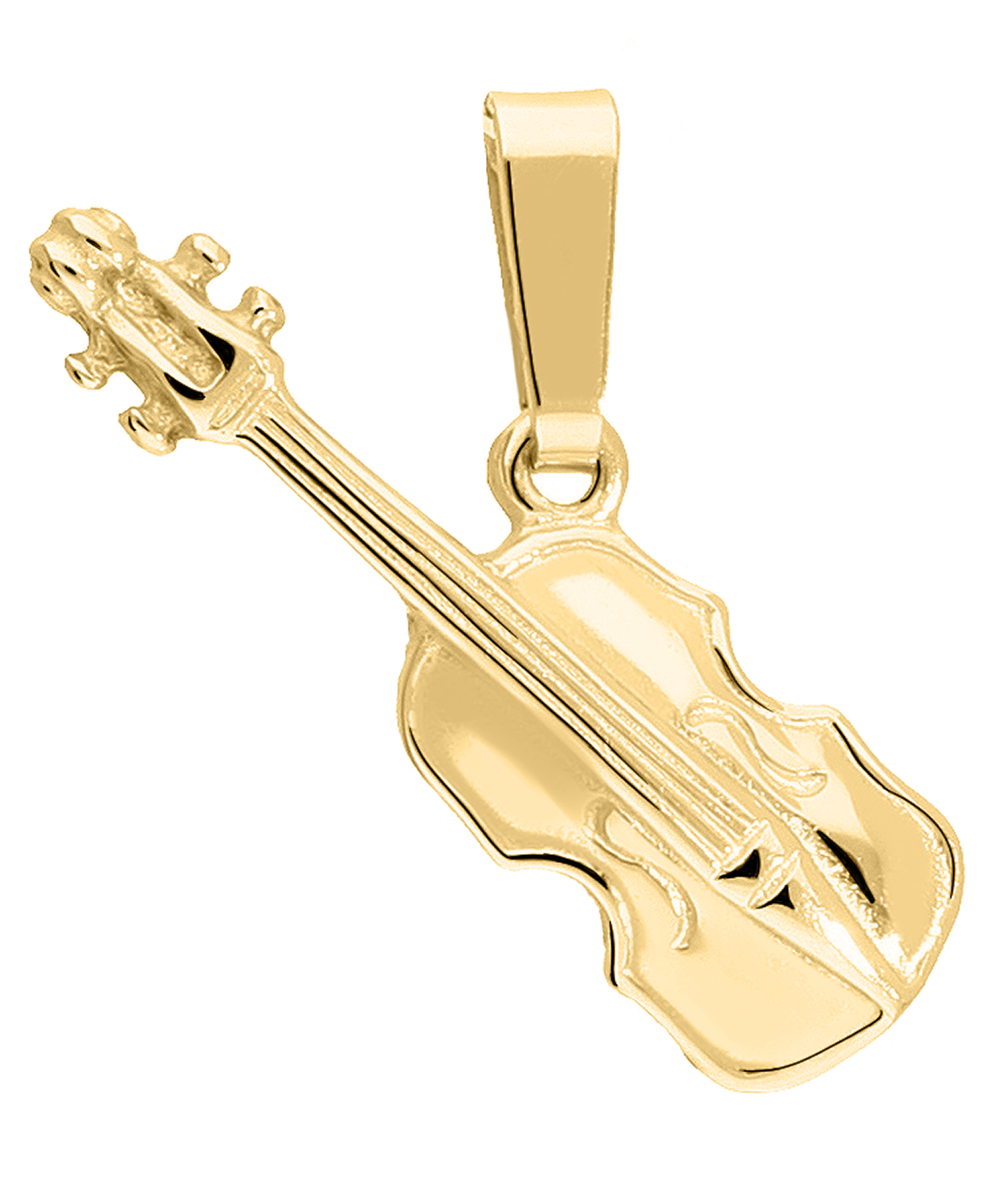 Instrument - Violine Cello Motivanhänger 585 Gold