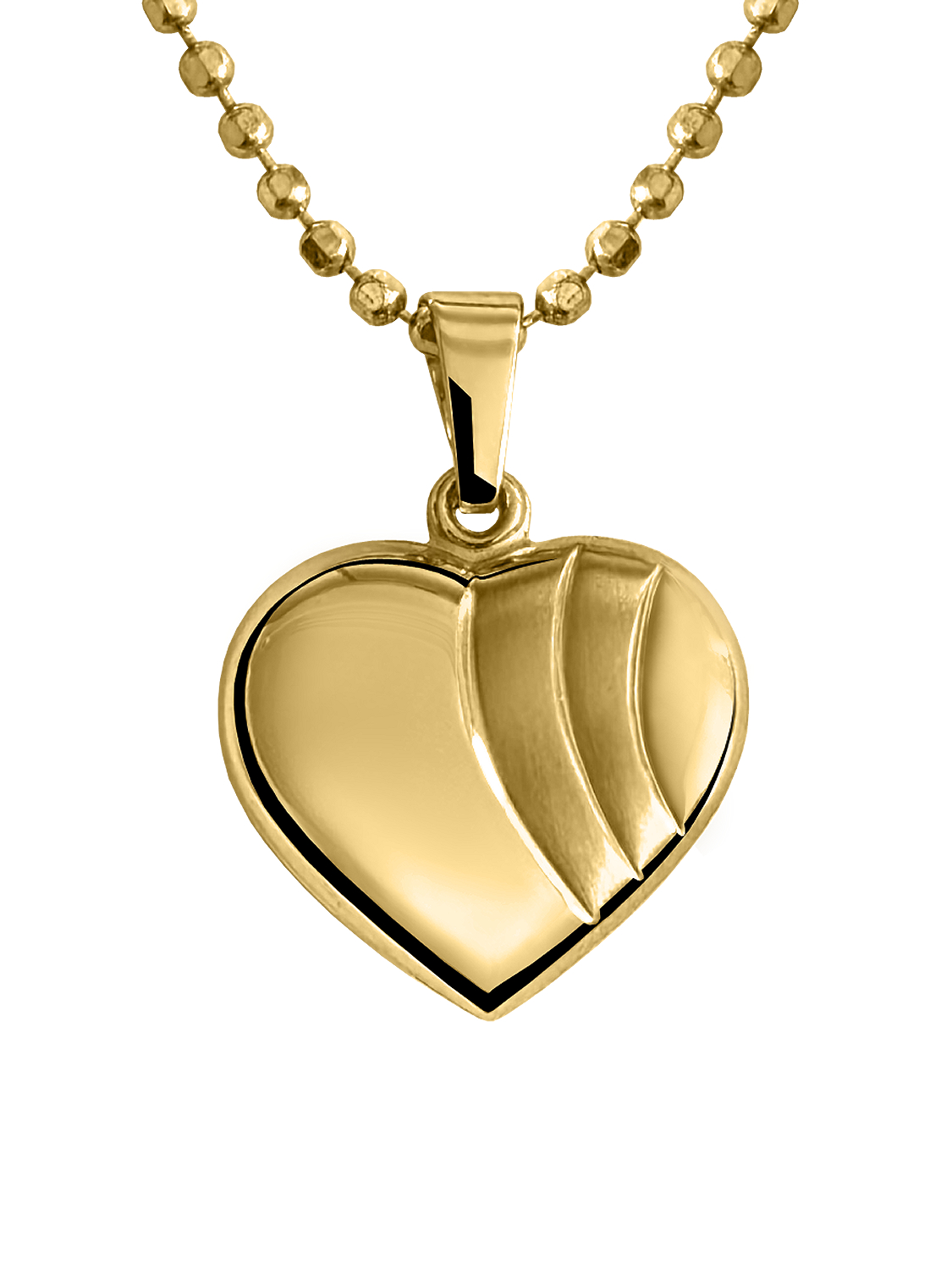 Schmuckset Damen Gold 333 & Silber Herzkette GRAVUR | Anka Set Schmuckset Damen Gold 333 & Silber Herzkette GRAVUR | Anka Set