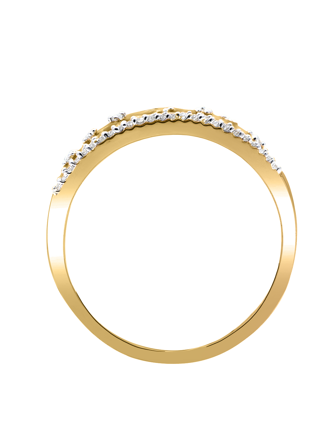 Mirella - Ring mit Diamanten 585 Gelbgold - 0,17ct. - Größe 62