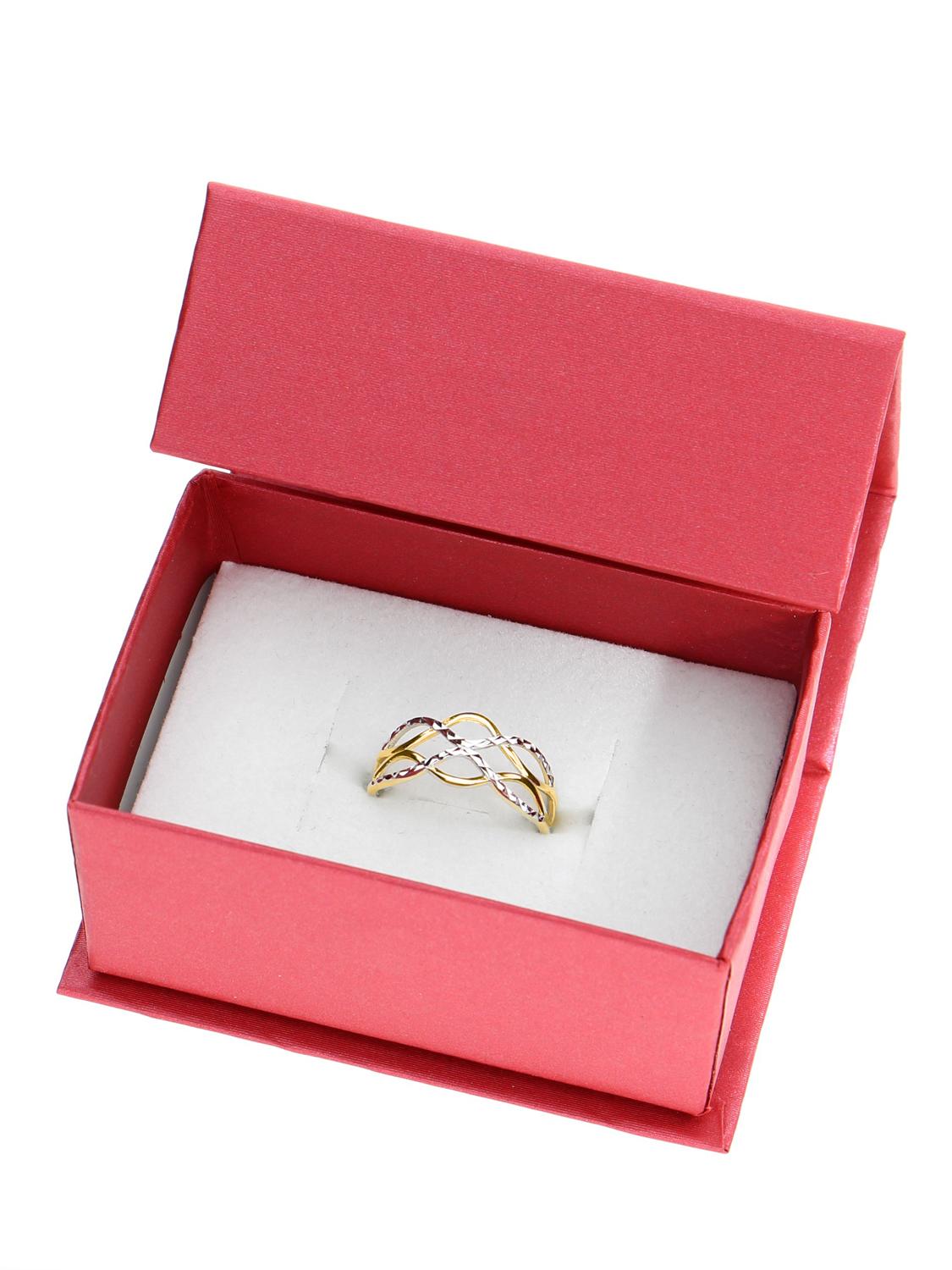 Emeni | Ring aus echtem Gelbgold & Weißgold | Ansicht 8