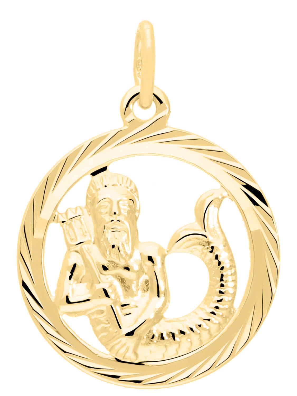 Gavno - WASSERMANN Sternzeichen Anhänger Gold 333 (8 Karat)