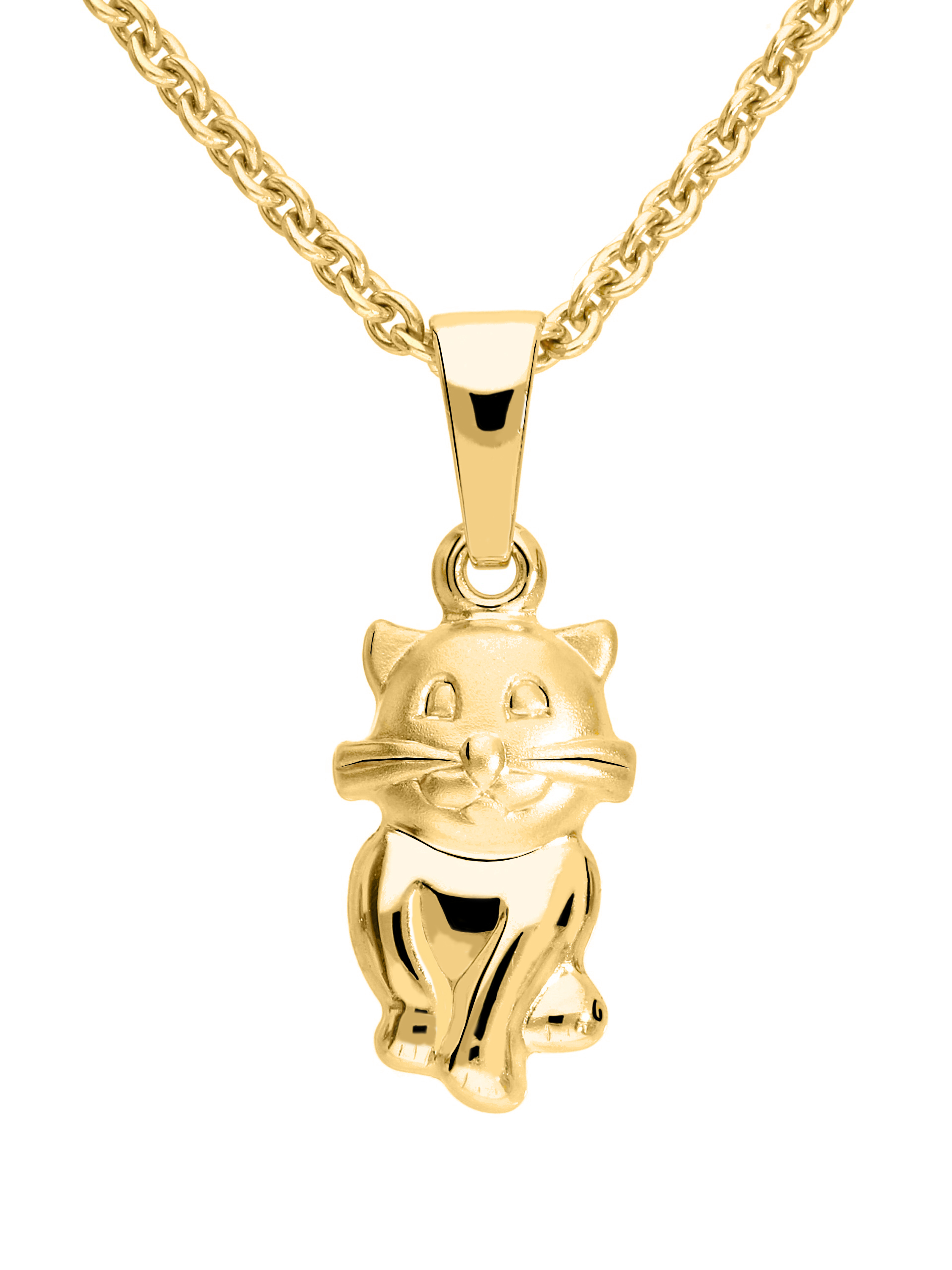 Kitcat - Katze Motivanhänger 333 Gold