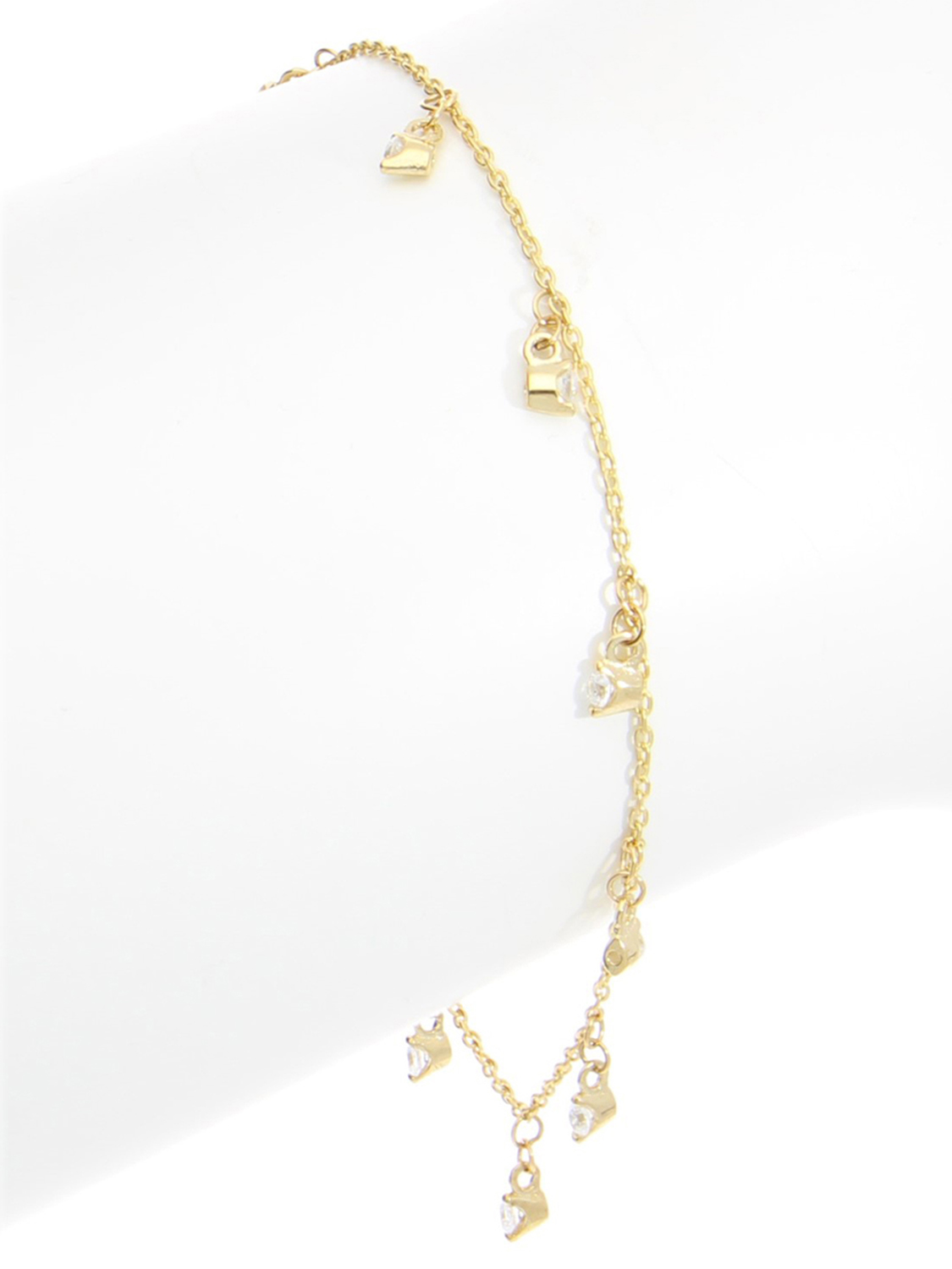 Gala - Damen Armband Gold mit Zirkonia