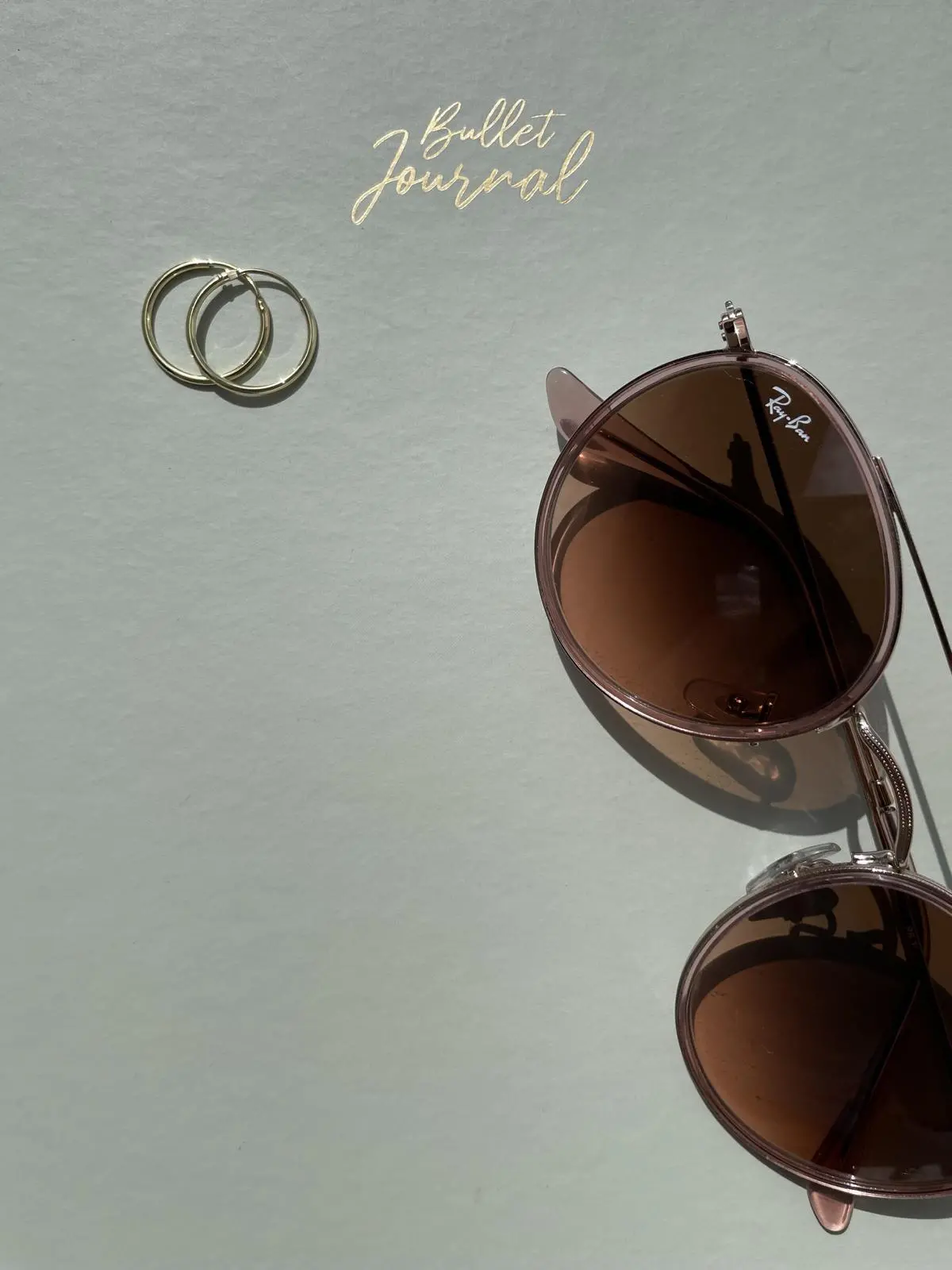 Pretty Celine | Creolen aus echtem Gelbgold | Ansicht 3