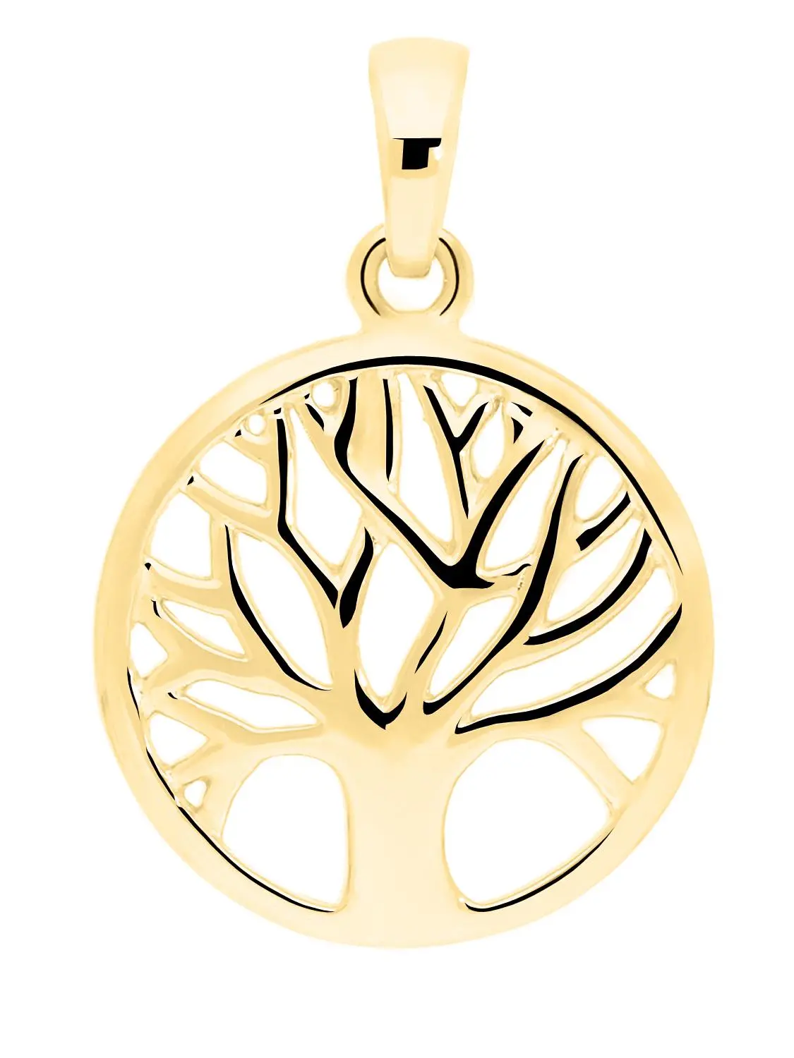 Botany | Anhänger aus echtem Gelbgold | Ansicht 1