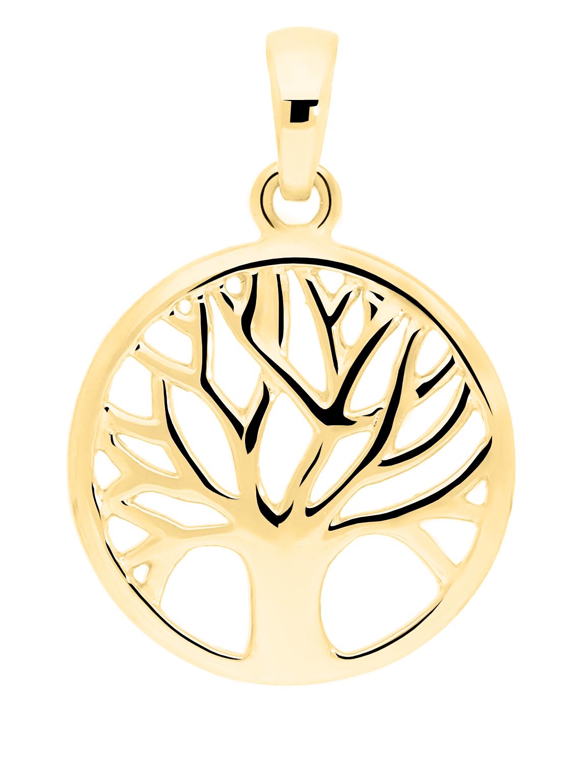 Botany | Anhänger aus echtem Gelbgold | Ansicht 1