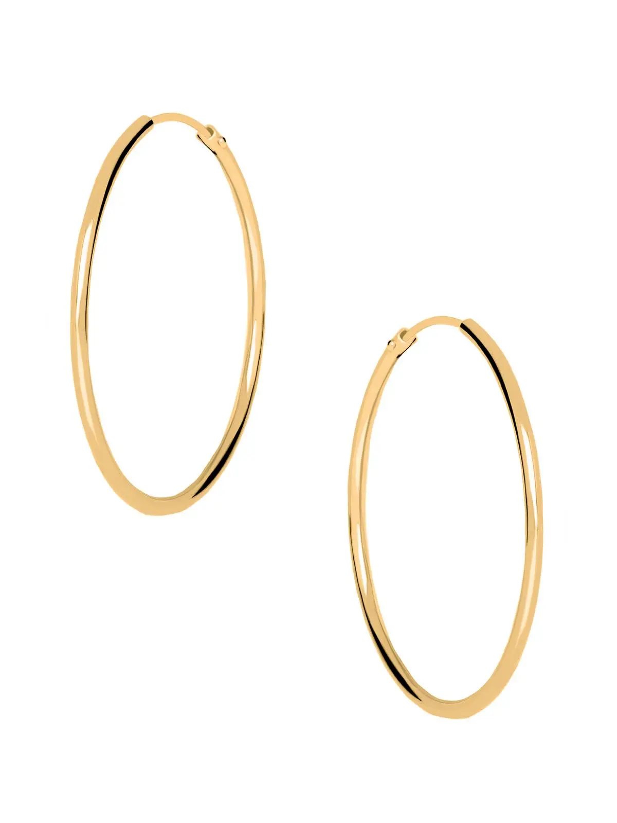 Pretty Celine | Creolen aus echtem Gelbgold | Ansicht 1 Pretty Celine | Creolen aus echtem Gelbgold | Ansicht 1