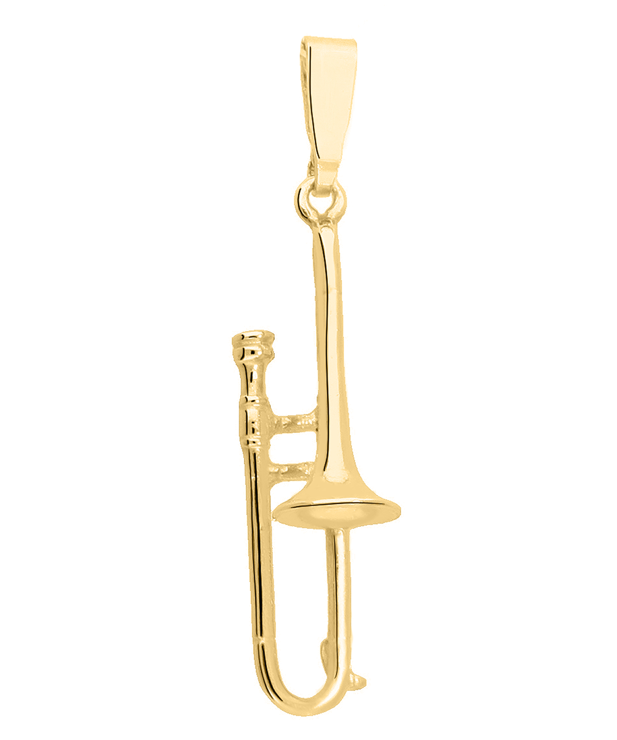 Instrument - Posaune Motivanhänger 585 Gold