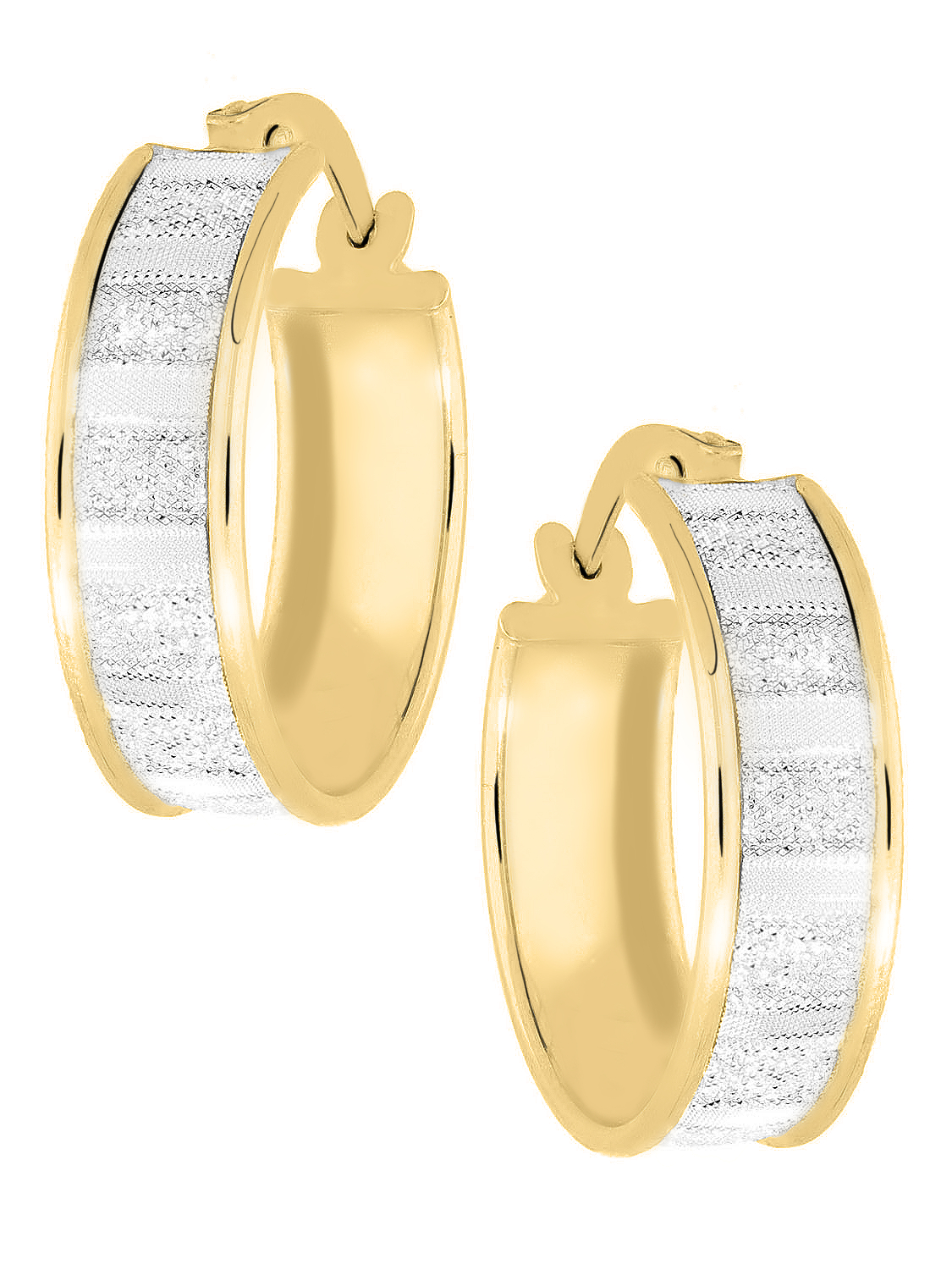 Kayla - Creolen 375 Gold