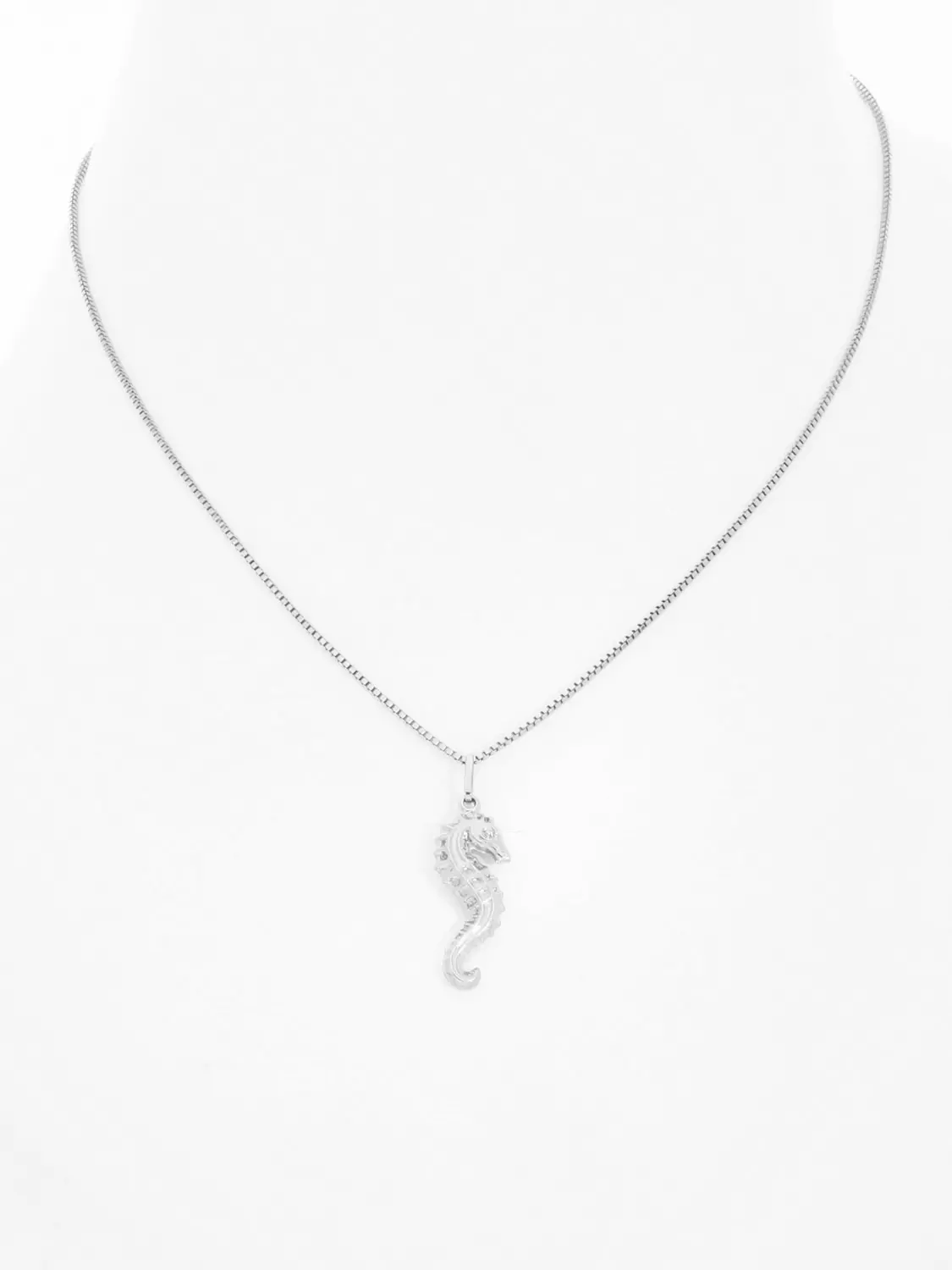 Water Pony - Damen & Mädchen Seepferdchen Kettenanhänger Silber 925 Water Pony - Damen & Mädchen Seepferdchen Kettenanhänger Silber 925