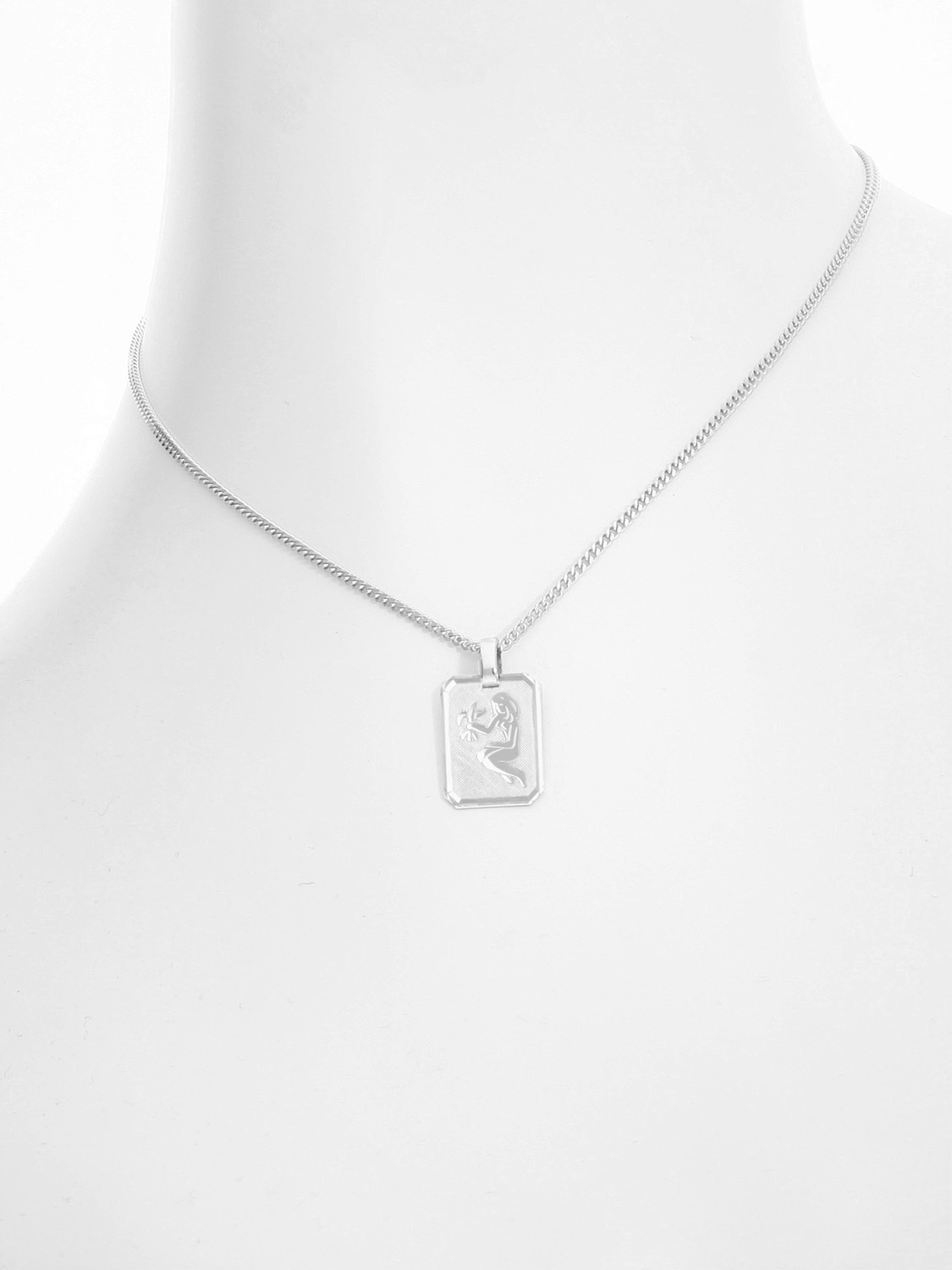 Gaudino - Damen & Herren Jungfrau Sternzeichen Anhänger Silber 925