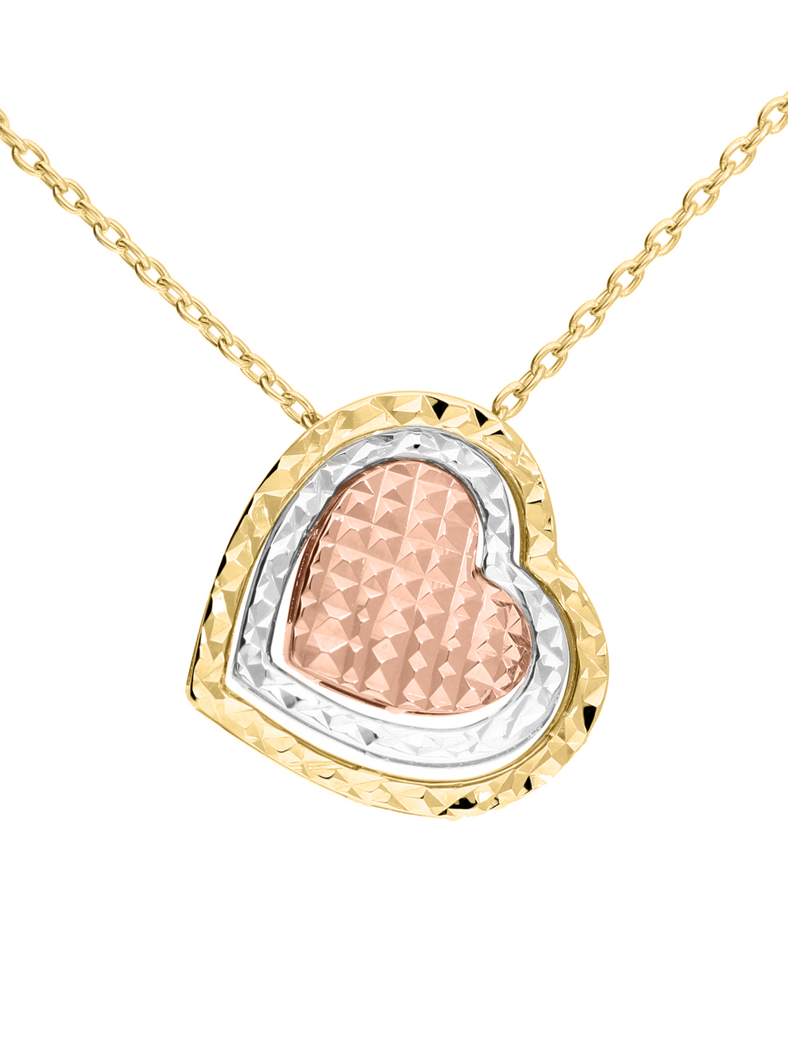 Delilah - Damen Herzkette Gold 333