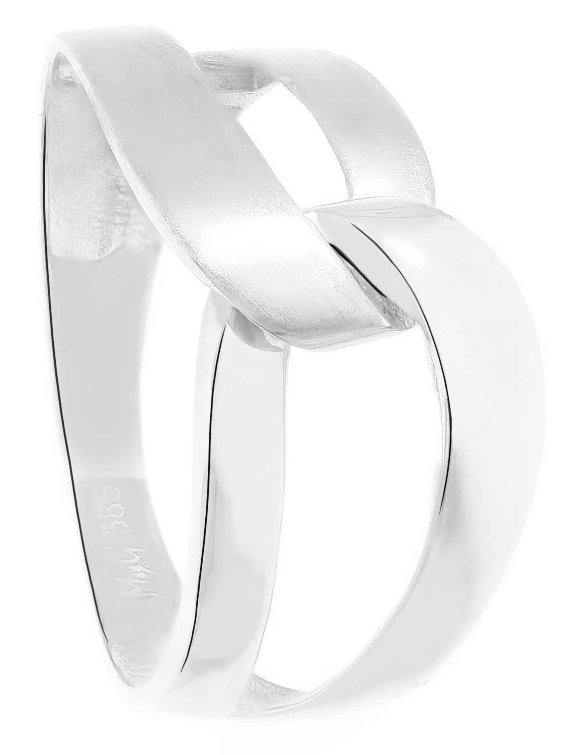 Illos - Ring ohne Stein 925 Silber - Größe 58
