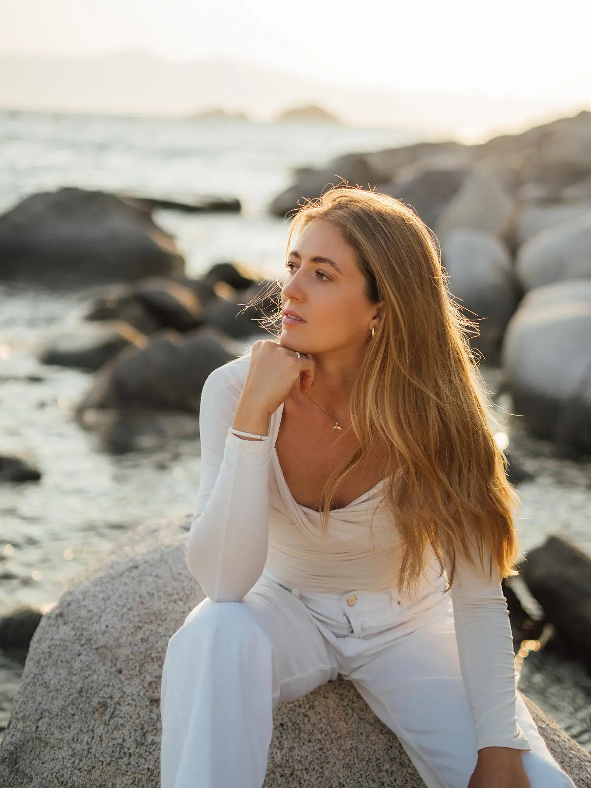 Whale | Anhänger aus echtem Gelbgold | Ansicht 6