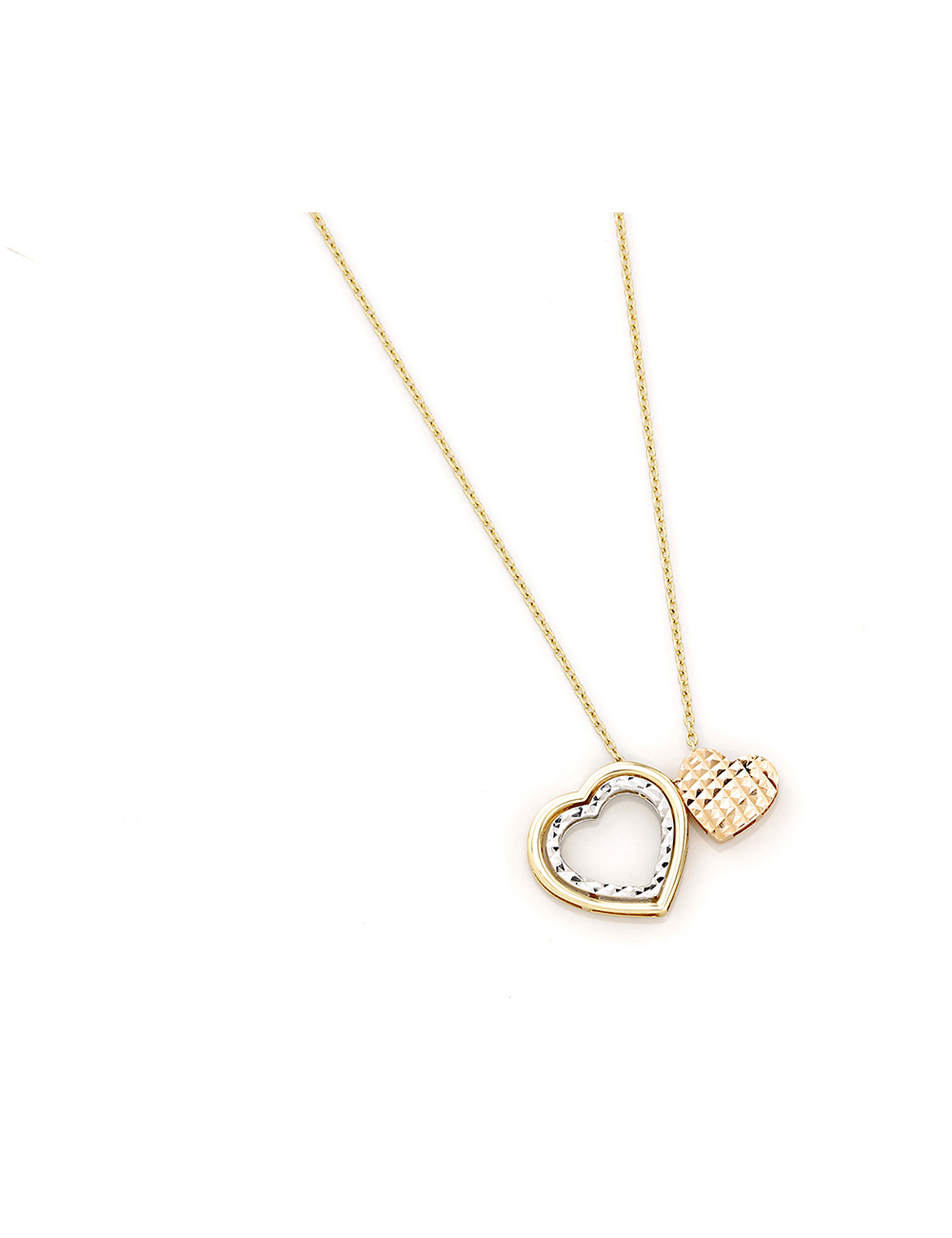 Delilah - Damen Herzkette Gold 333