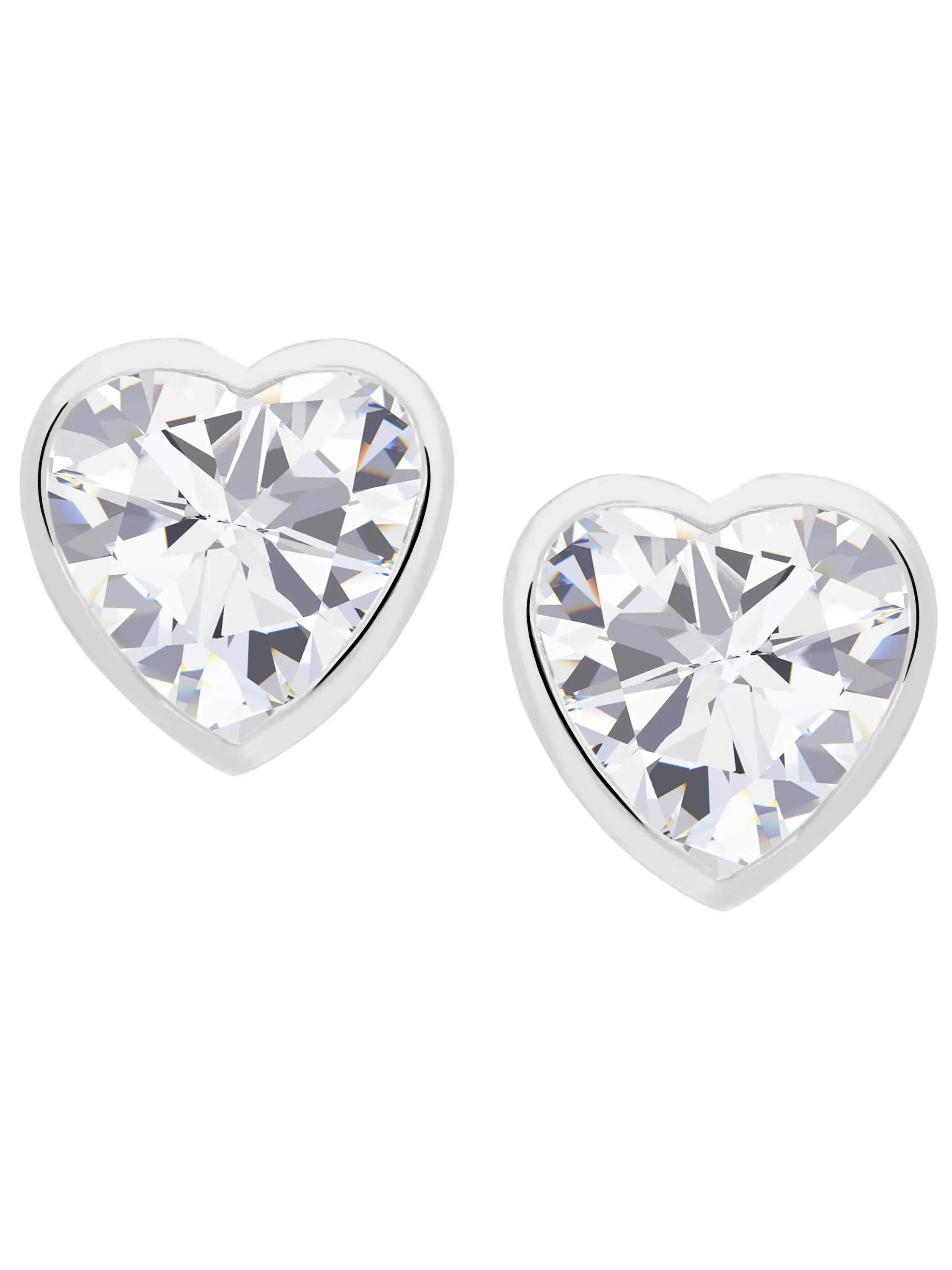 Damenohrringe für Mädchen aus echtem Sterlingsilber mit Zirkonia - Constance | Produktansicht