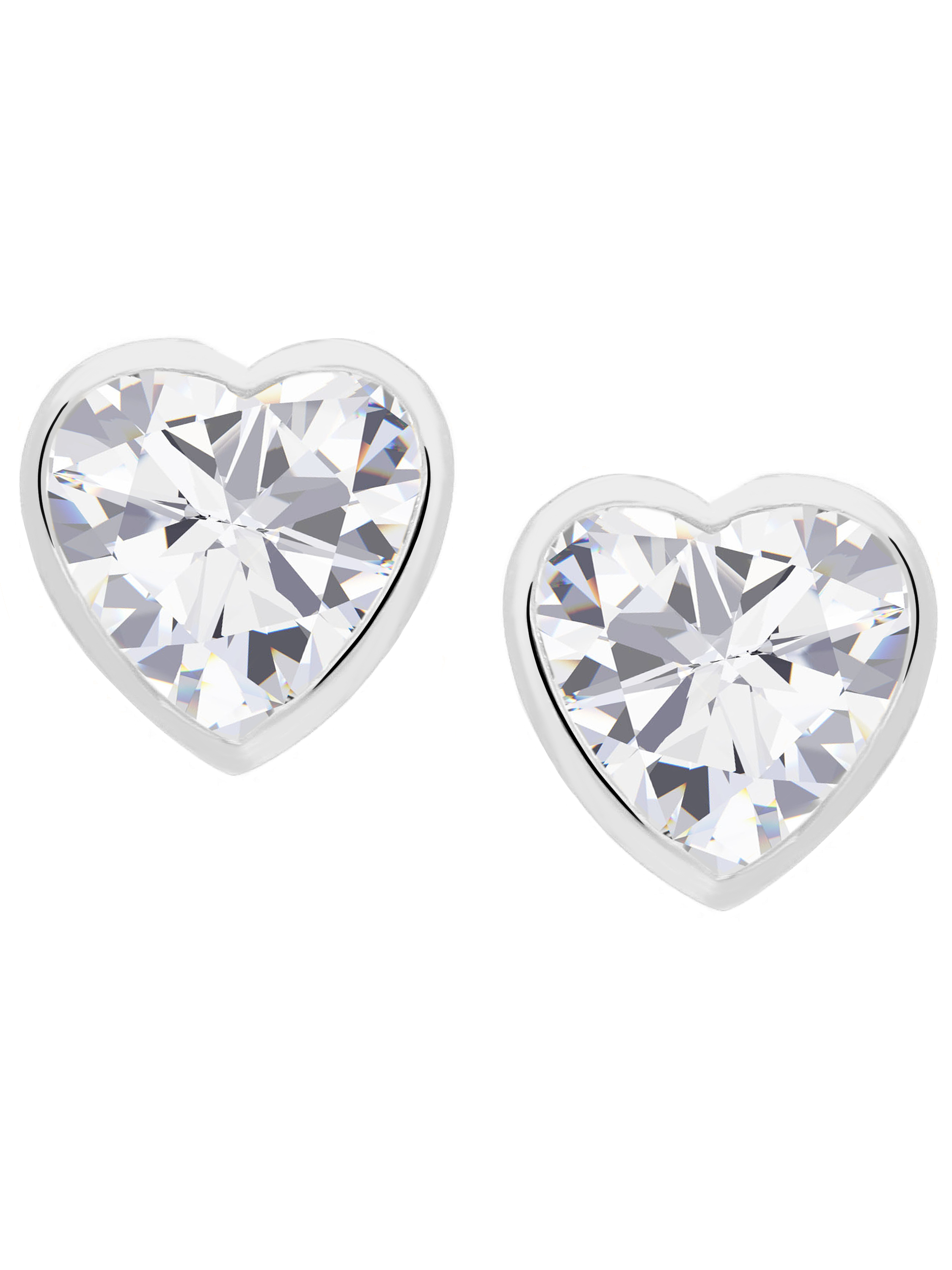 Damenohrringe für Mädchen aus echtem Sterlingsilber mit Zirkonia - Constance | Produktansicht