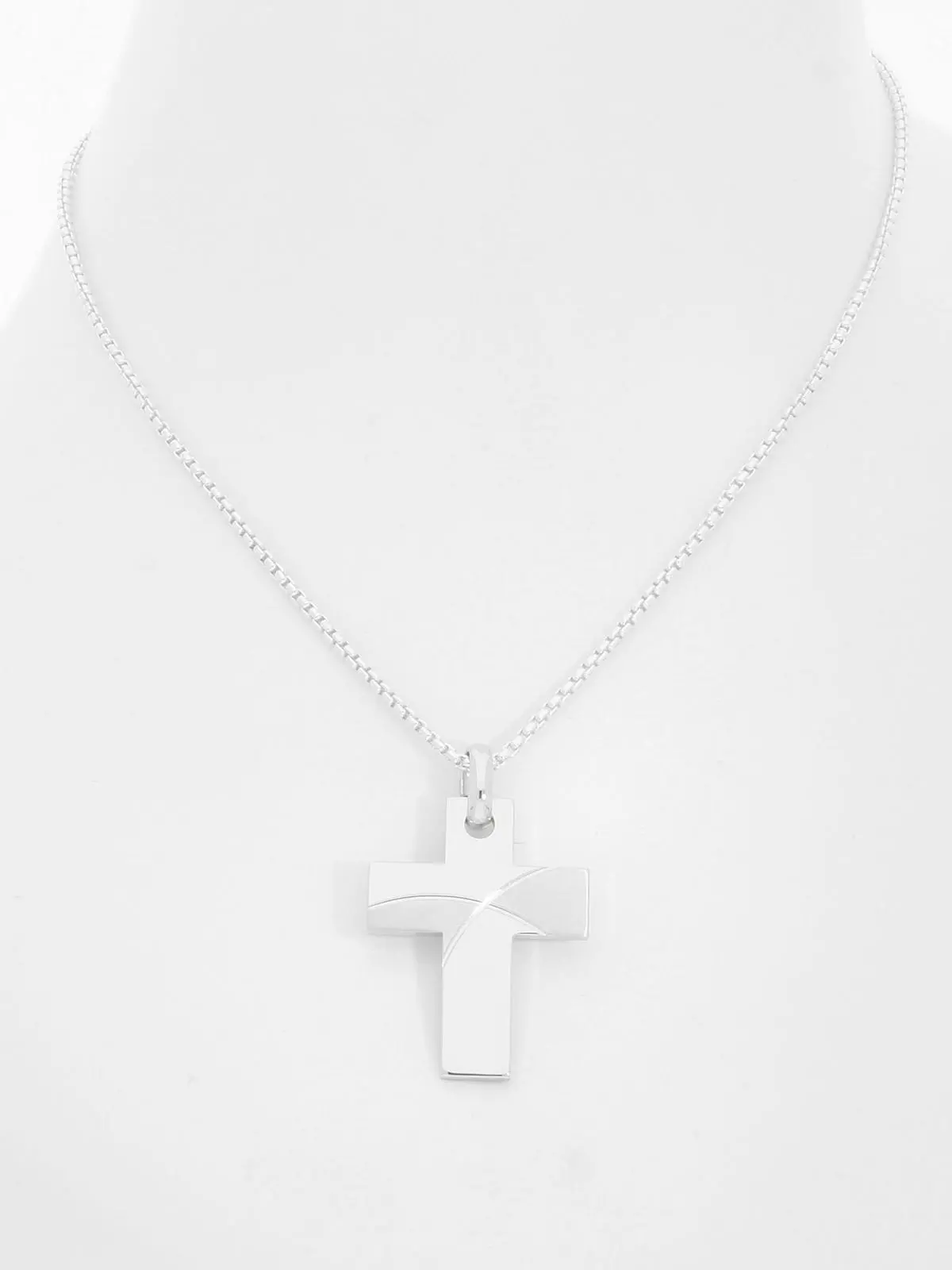 Anhänger für Herren aus echtem Sterlingsilber - Our Lord | Büstenansicht
