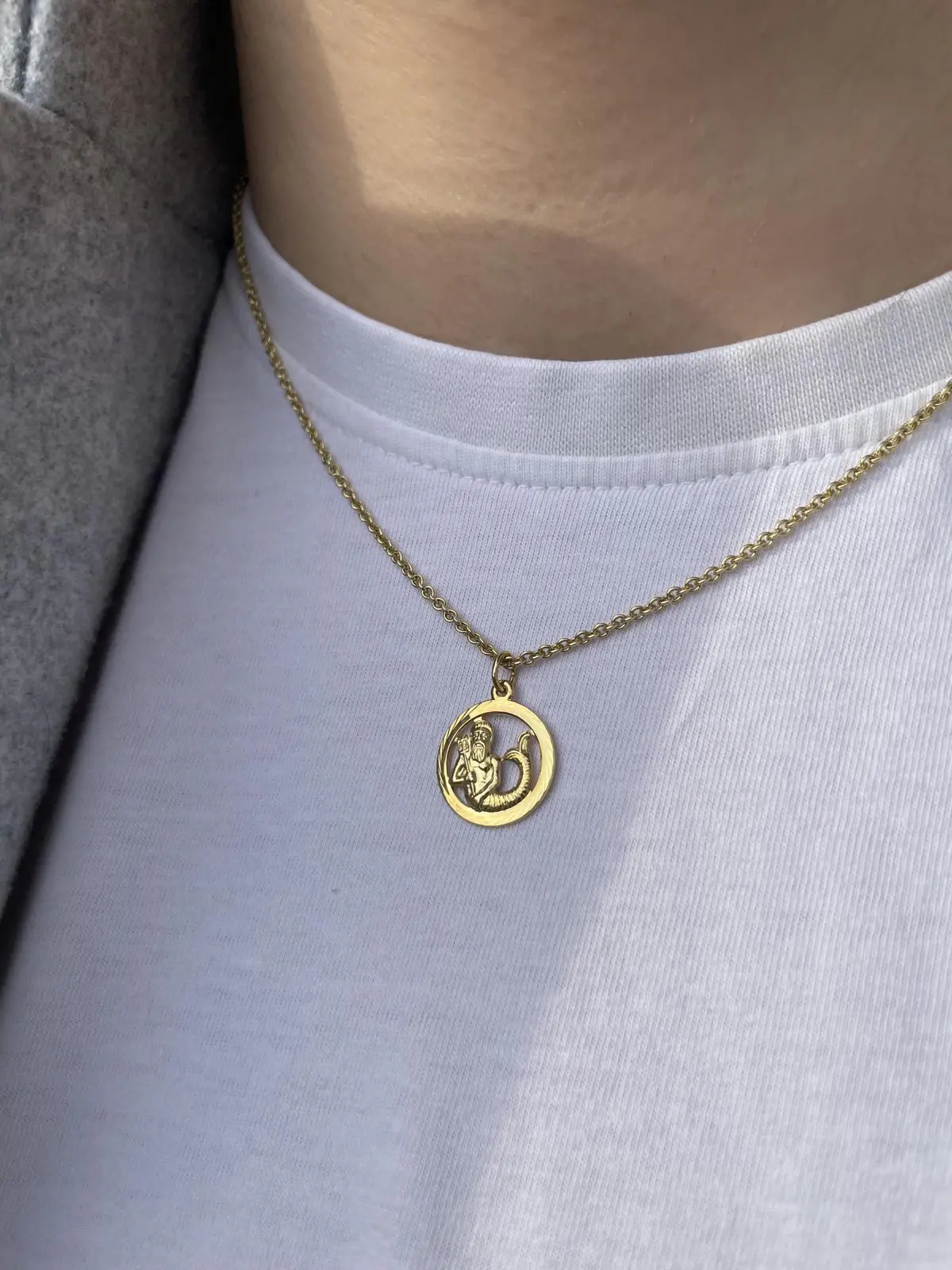 Gavno - WASSERMANN Sternzeichen Anhänger Gold 333 (8 Karat) Gavno - WASSERMANN Sternzeichen Anhänger Gold 333 (8 Karat)