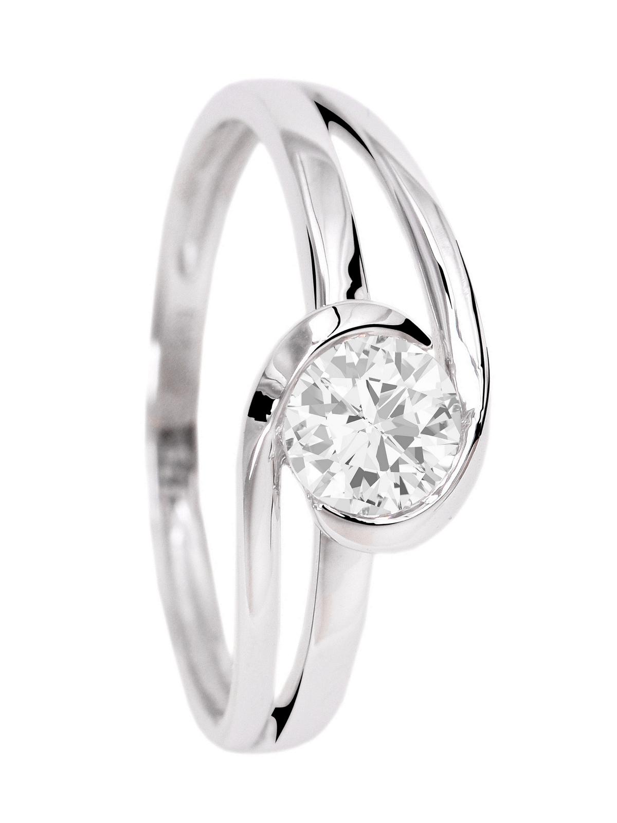 Lauren Amy | Ring aus echtem Weißgold | Ansicht 3