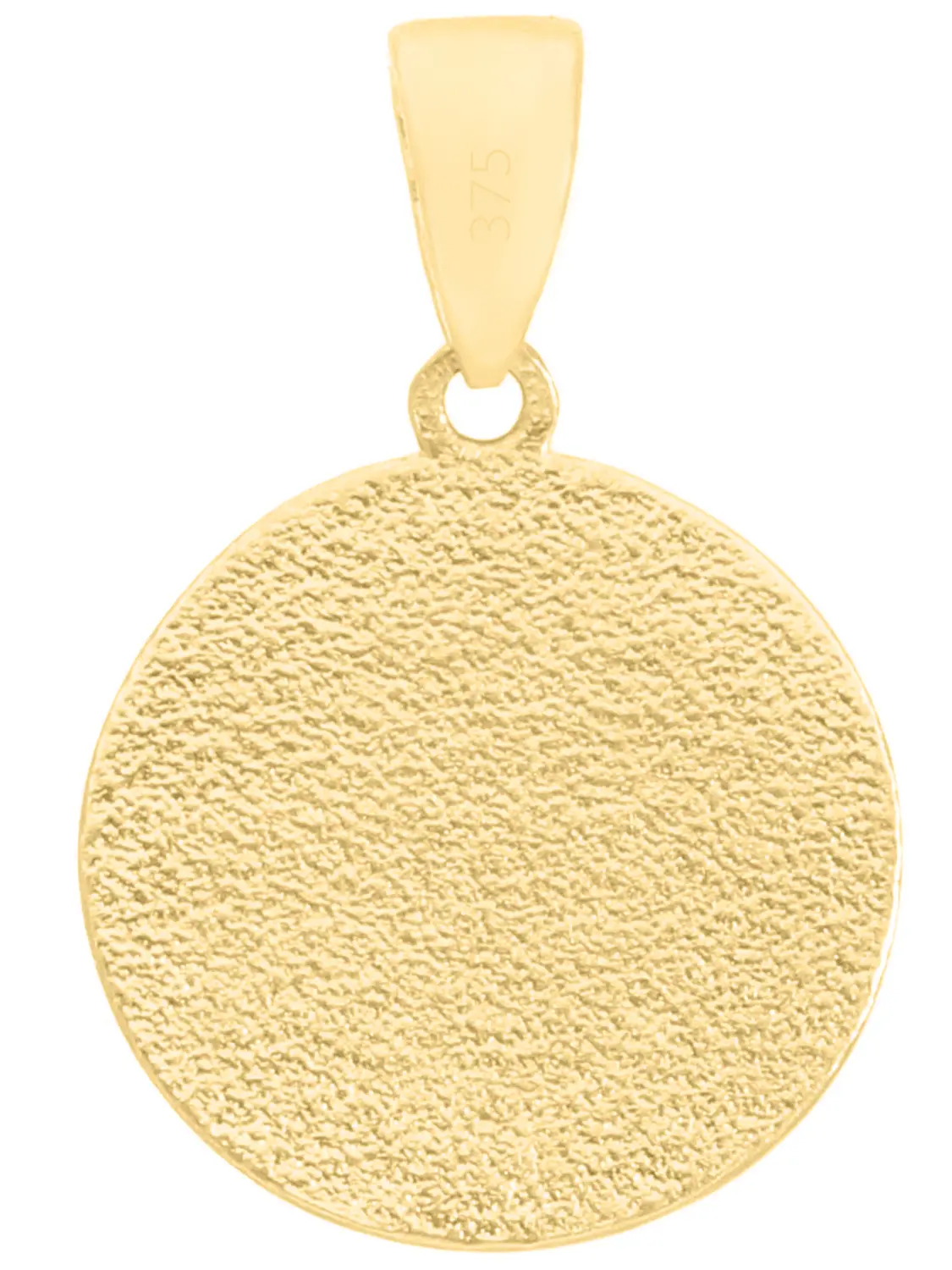 Overnight - Mädchen & Jungen Geburtsuhr Kettenanhänger Gold 375