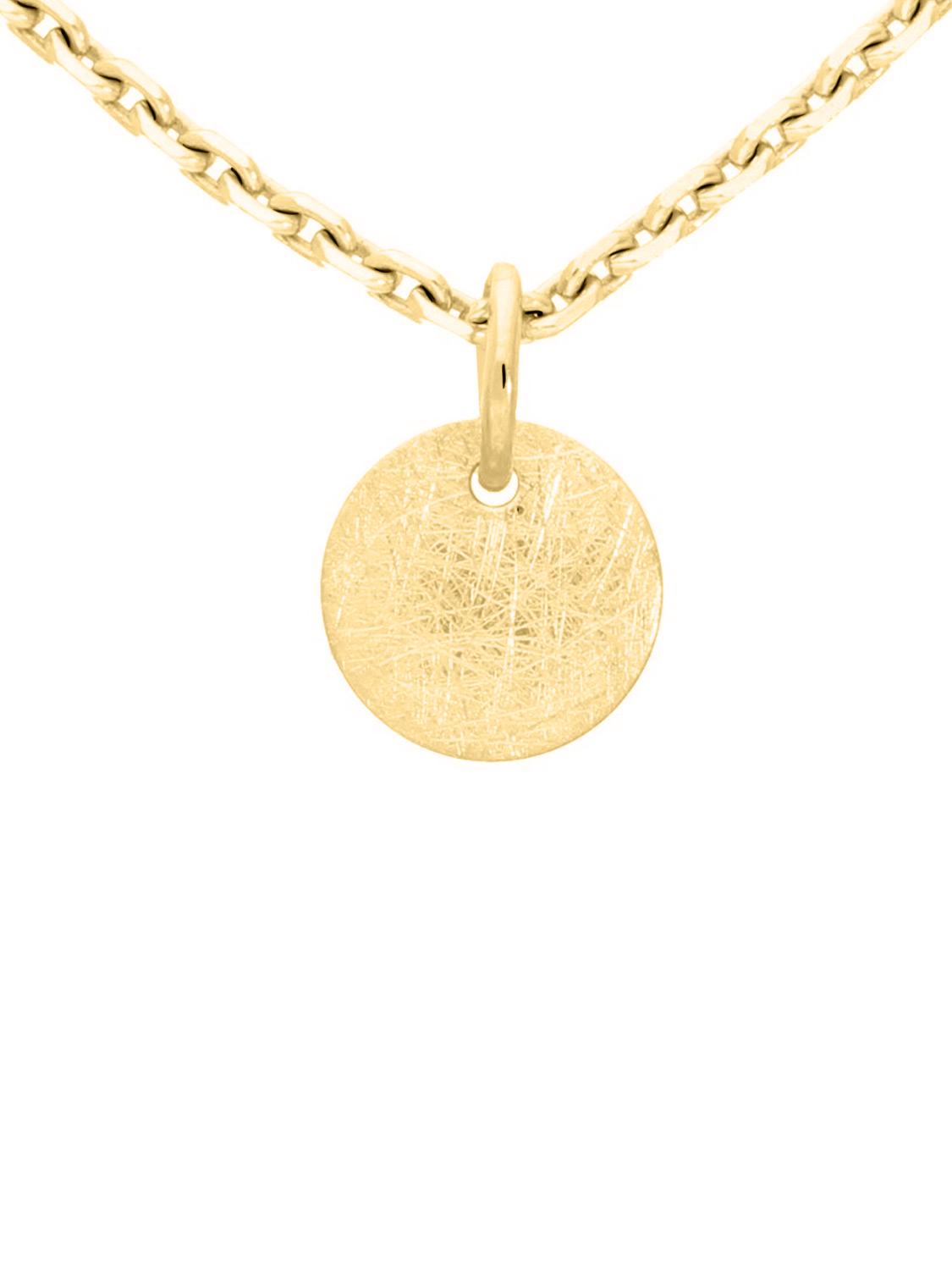 Justina - Anhänger 375 Gold - Ø 8mm