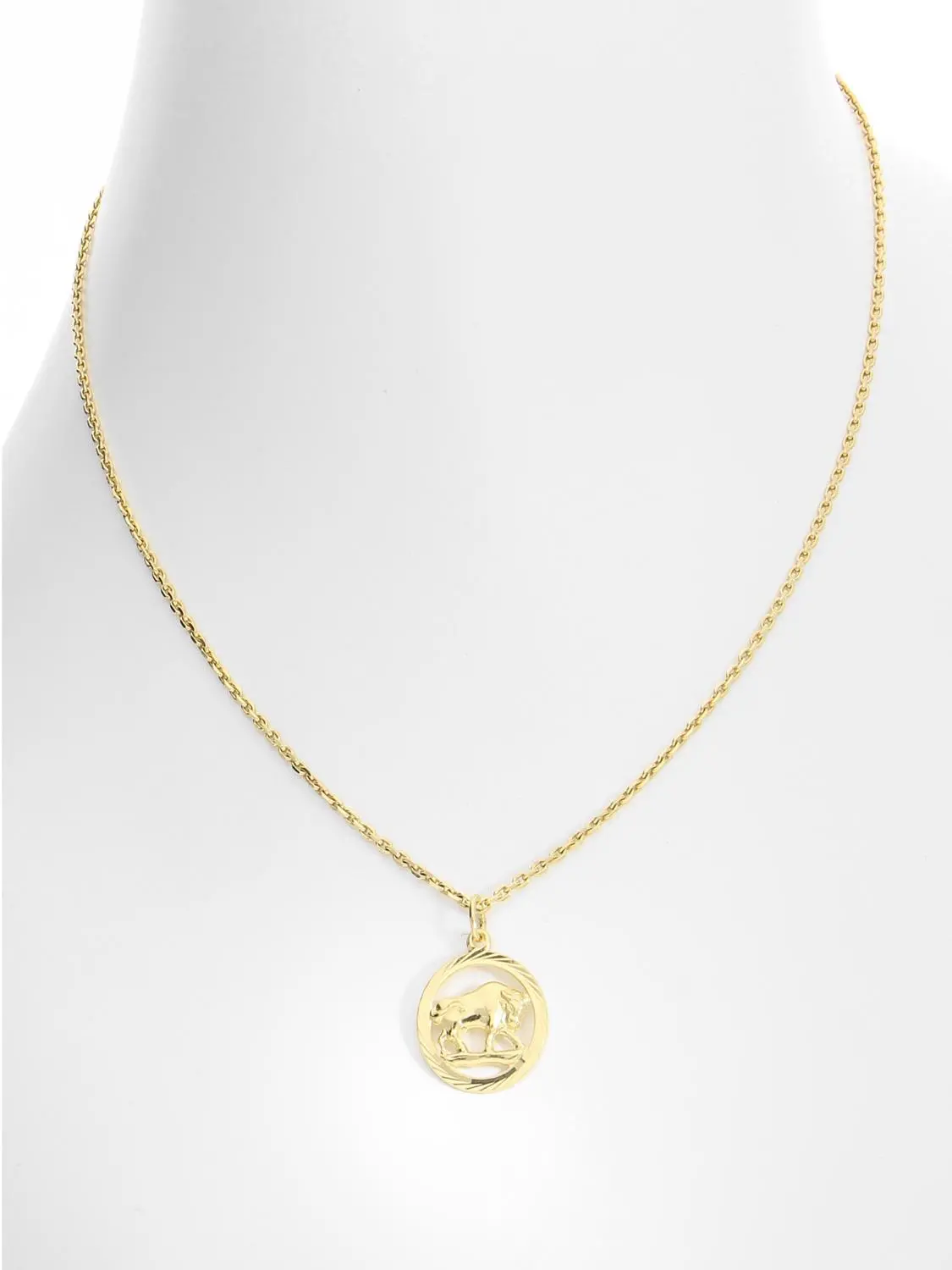 Gavno - STIER Sternzeichen Anhänger Gold 333 (8 Karat)