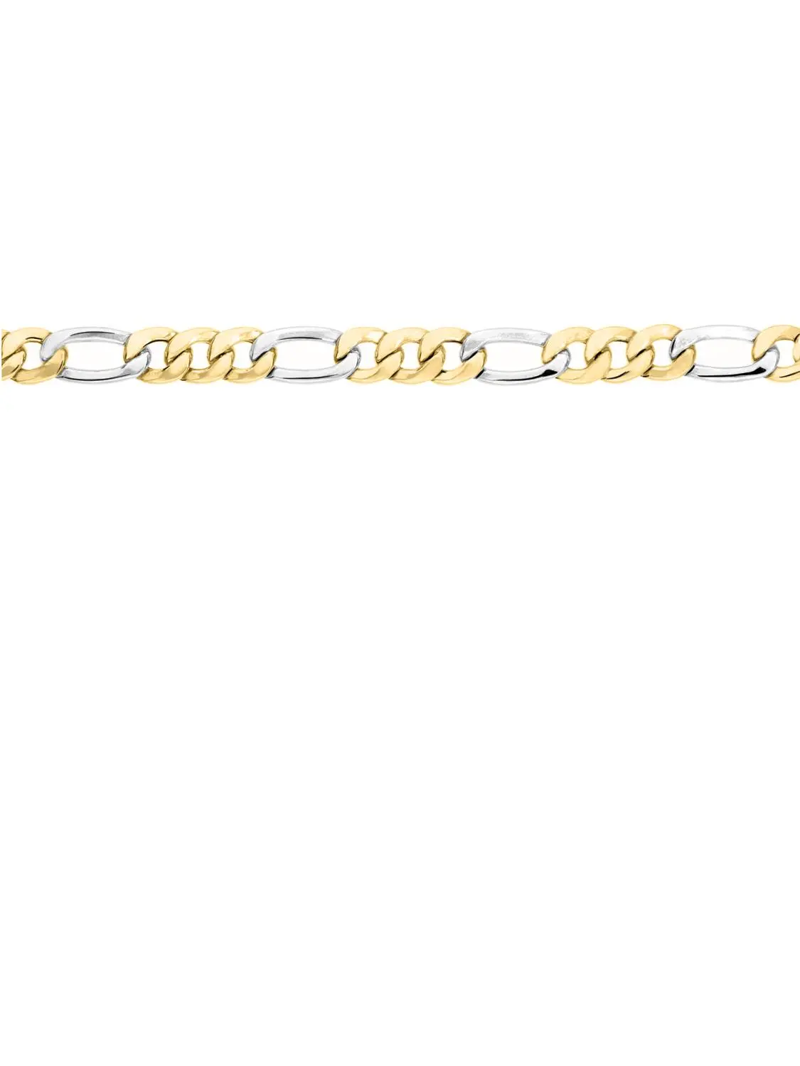 Magali | Kette aus echtem Gelbgold & Weißgold | Ansicht 7