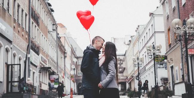 Süßes Pärchen am Valentinstag