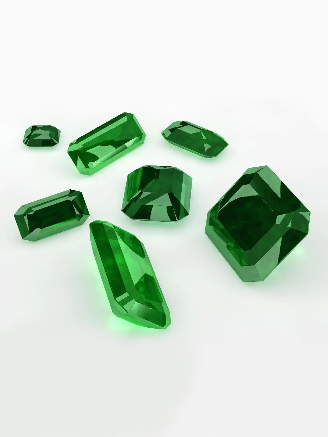 Eunundi | Ohrstecker aus echtem Gelbgold mit Smaragd | Ansicht 4 Eunundi | Ohrstecker aus echtem Gelbgold mit Smaragd | Ansicht 4