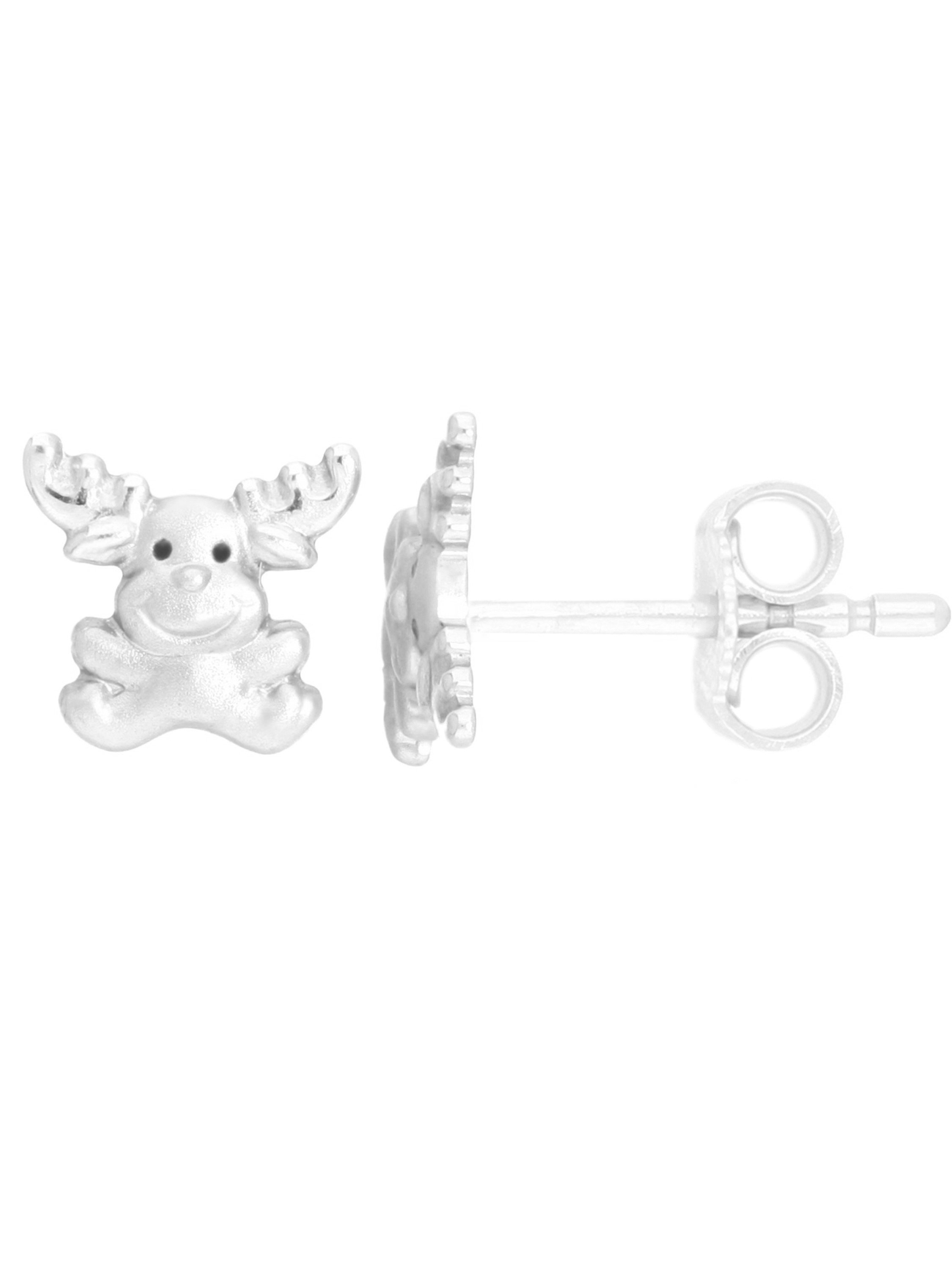 Little Elk - Elche Rentiere Ohrstecker 333 Gold