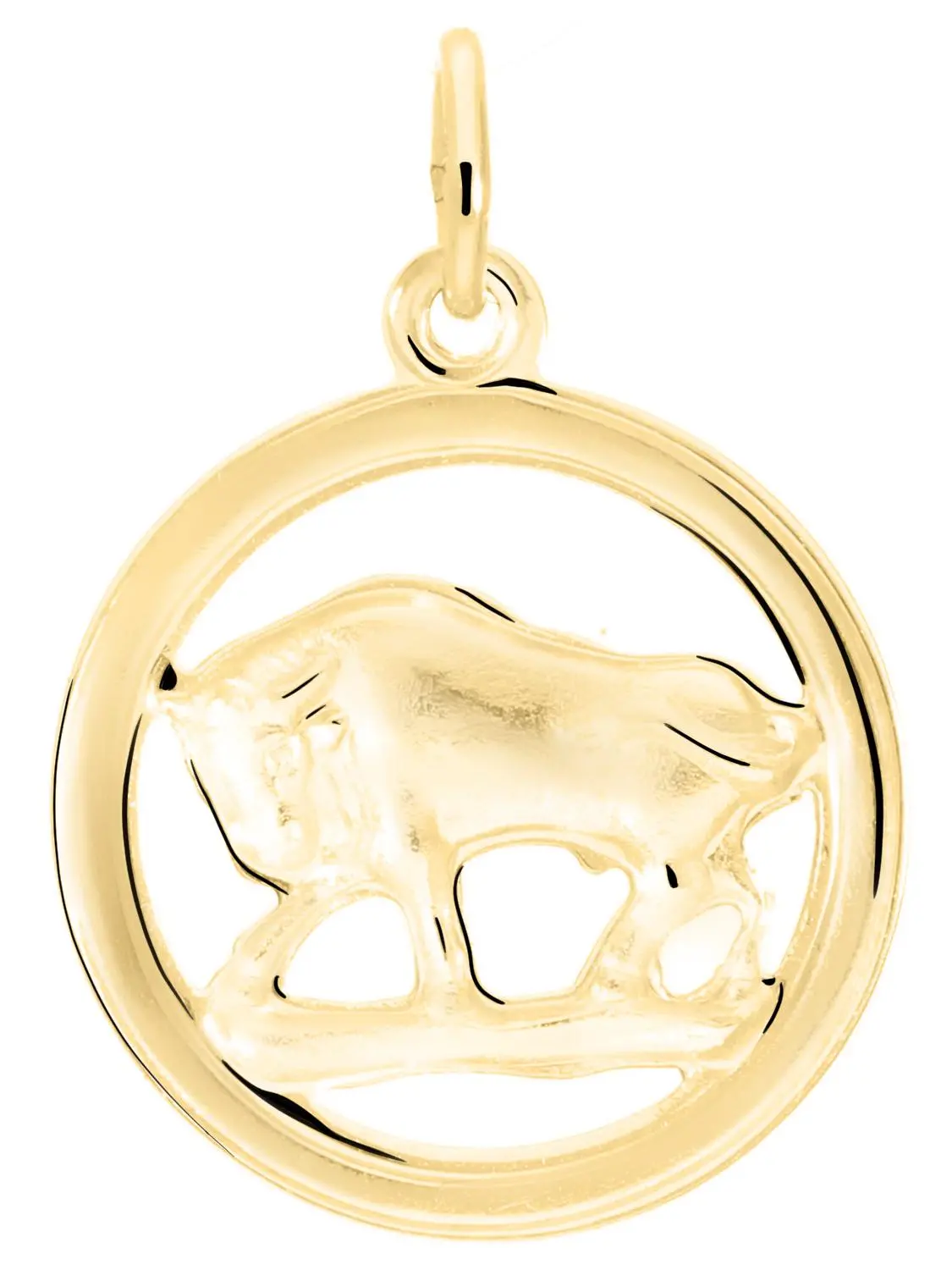 Gavno - STIER Sternzeichen Anhänger Gold 333 (8 Karat)