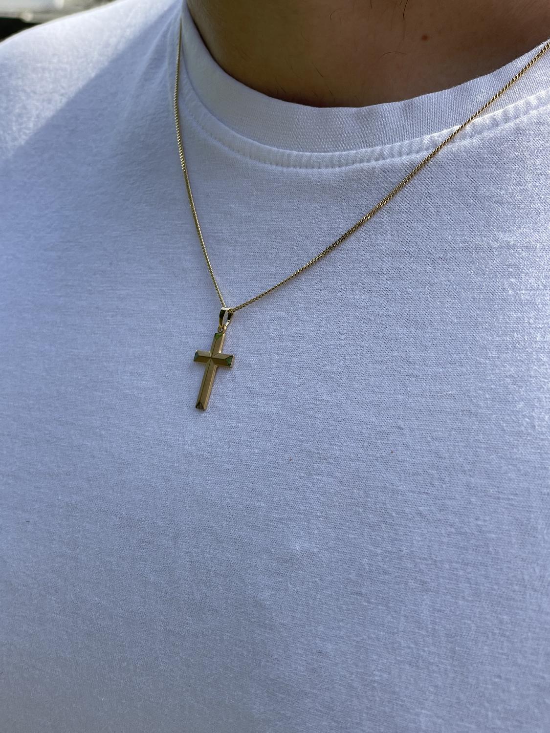 Nizza | Anhänger aus echtem Gelbgold | Ansicht 3