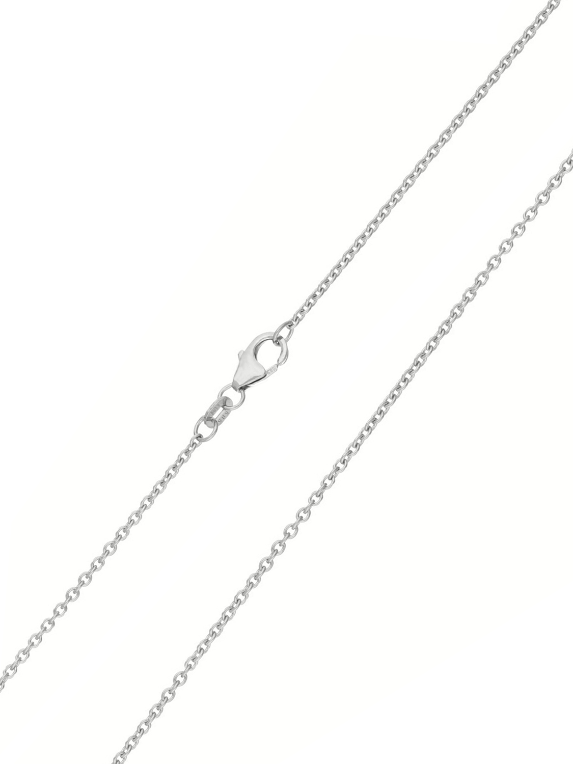 Kordoubt - Halskette Goldkette Weißgold 333 ODER 585 - Breite 1,5 mm