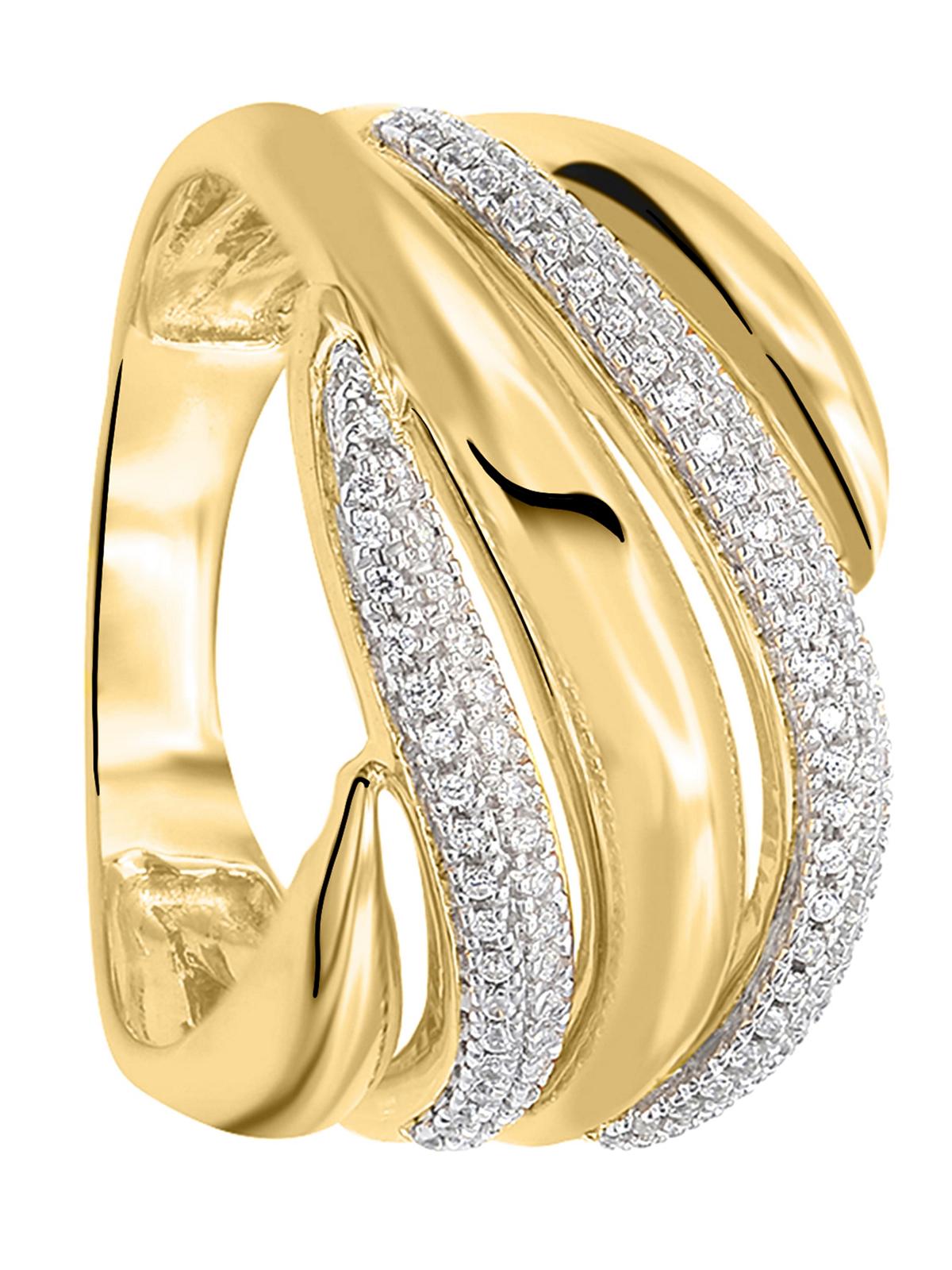 Wellington | Ring aus echtem Gelbgold | Ansicht 2