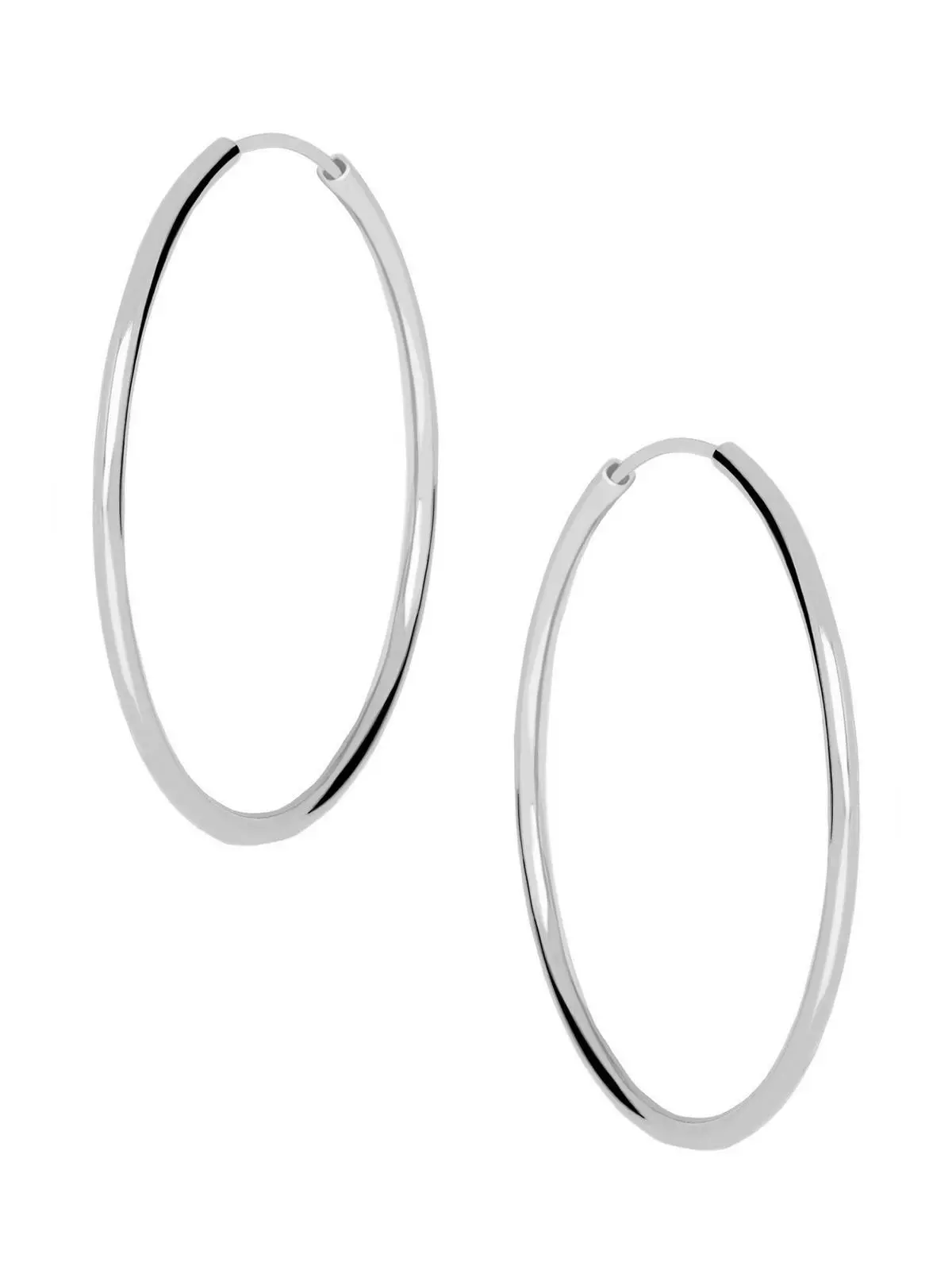 Mella | Creolen aus echtem Sterlingsilber | Ansicht 1 Mella | Creolen aus echtem Sterlingsilber | Ansicht 1