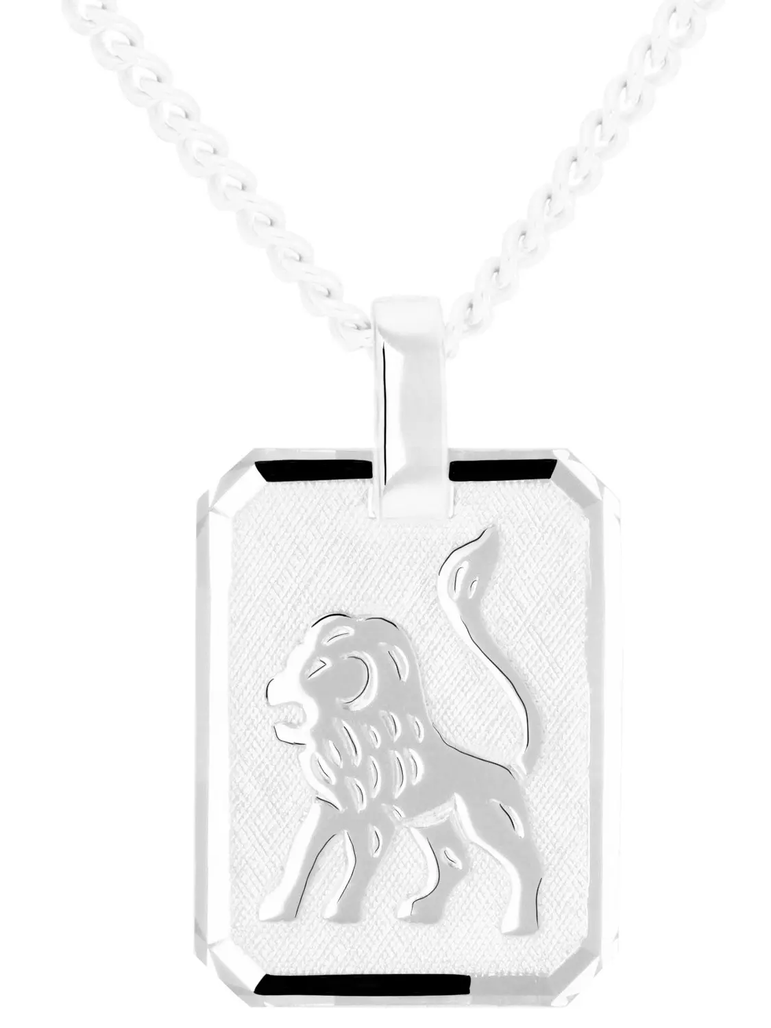Gaudino - Damen & Herren Löwe Sternzeichen Anhänger Silber 925