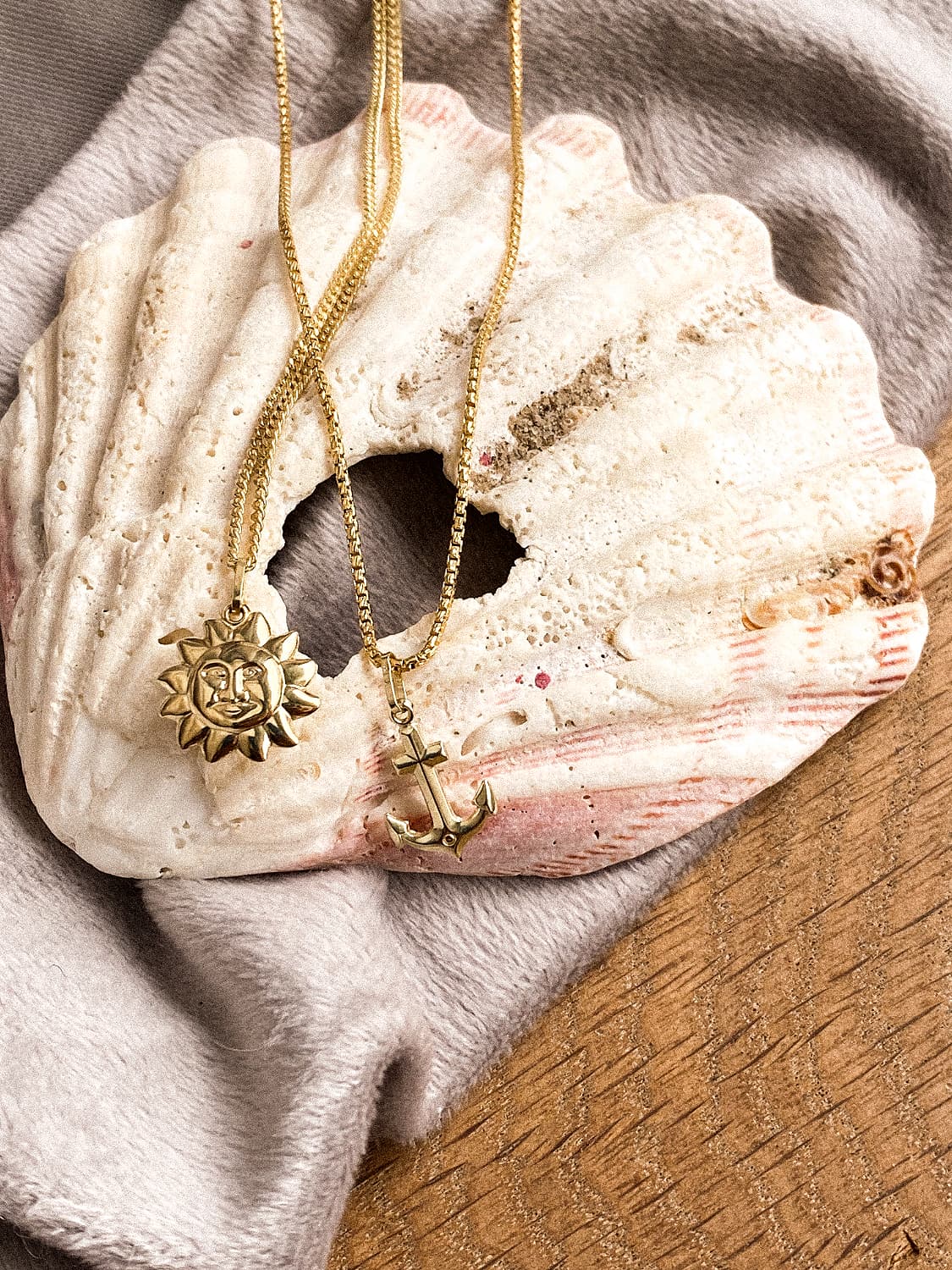 Summer Bundle - Damen Anhänger Gold