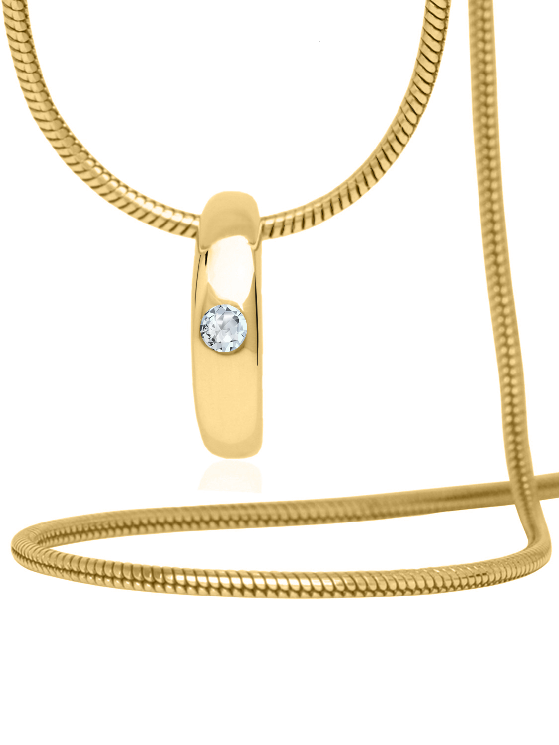 Anhänger Taufe Gelbgold Zirkonia Taufring Gold – Birthy