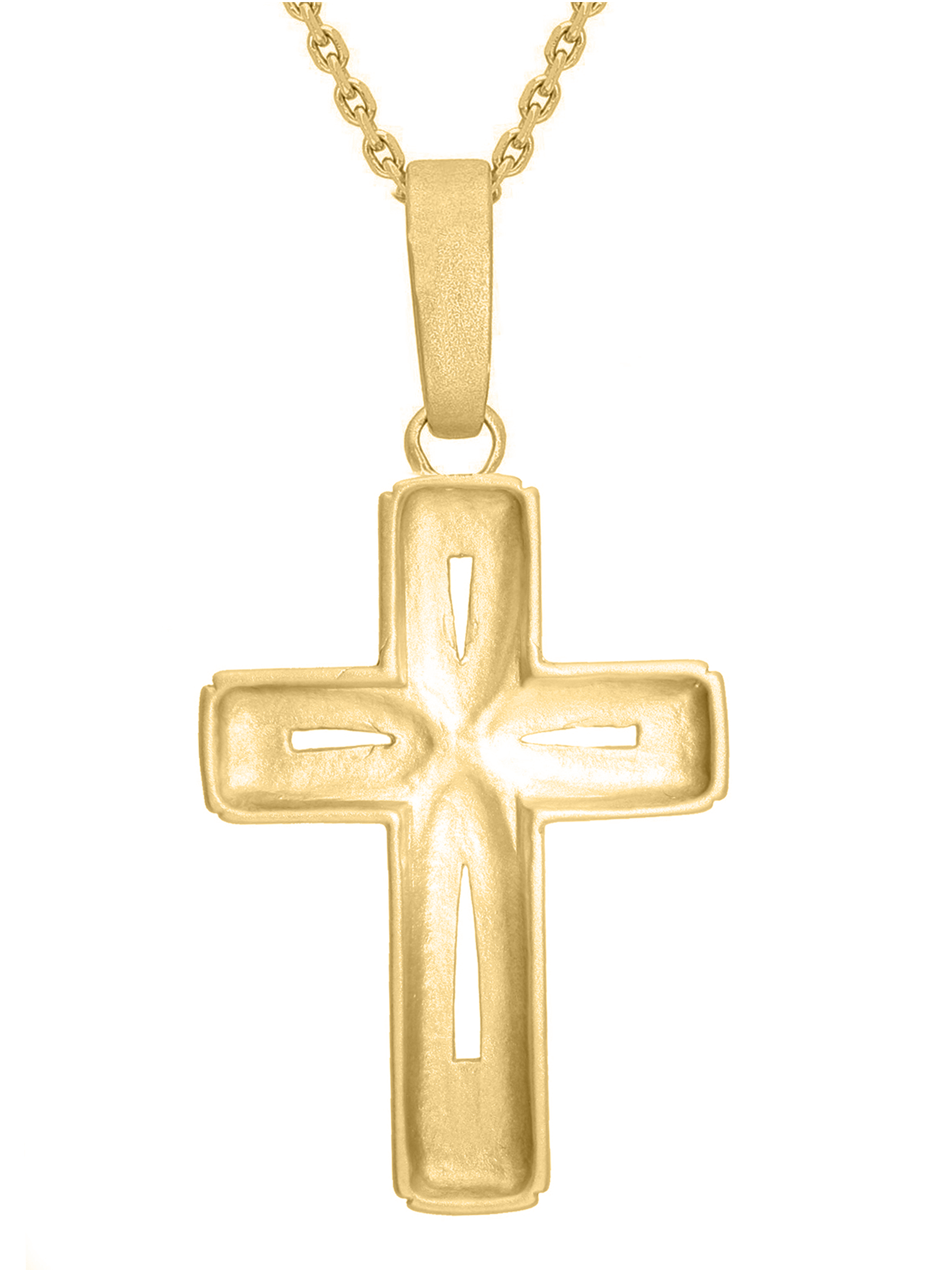 Anant - Herren Kreuzanhänger Gold 585