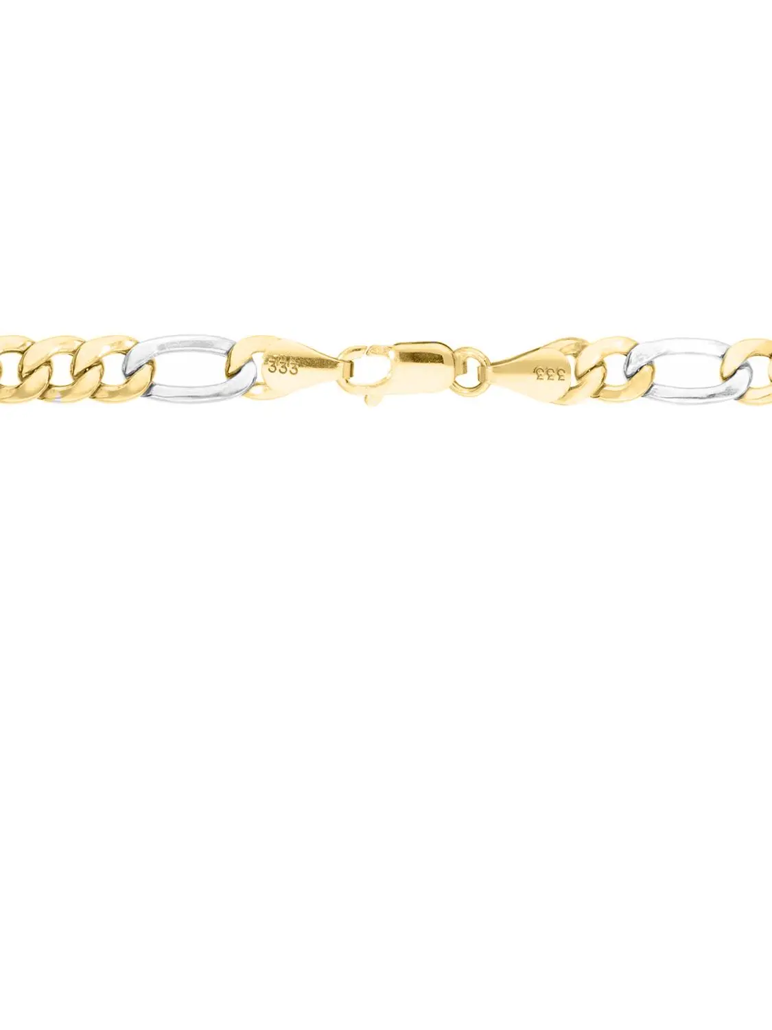 Magali | Kette aus echtem Gelbgold & Weißgold | Ansicht 8