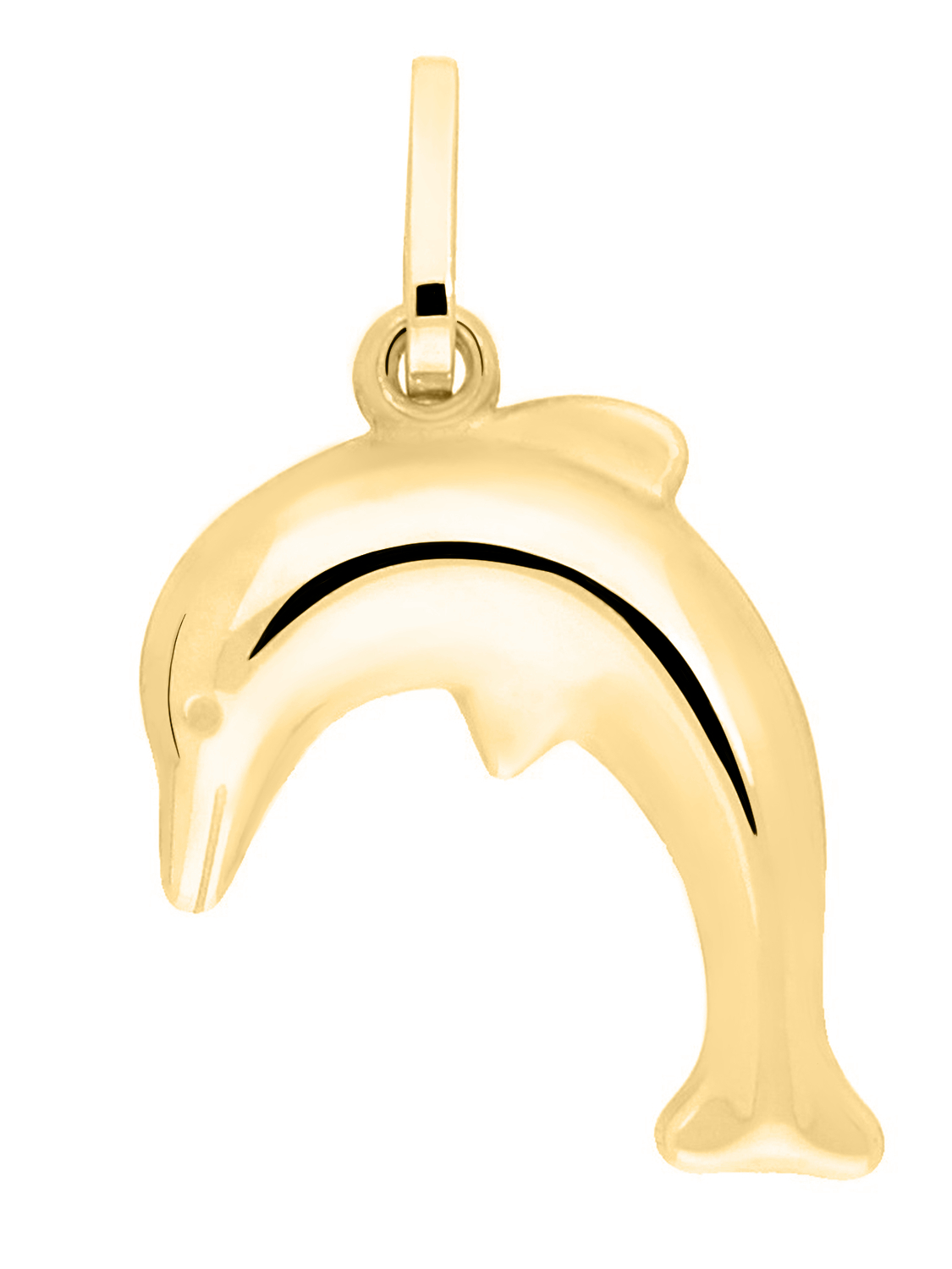 Damenanhänger aus echtem Gelbgold - Delfingold | Produktansicht Damenanhänger aus echtem Gelbgold - Delfingold | Produktansicht