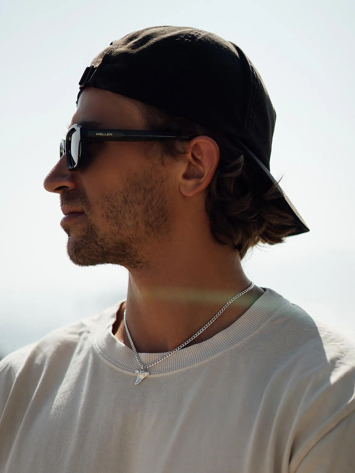 Shark Silver | Anhänger mit Halskette aus echtem Sterlingsilber | Ansicht 6