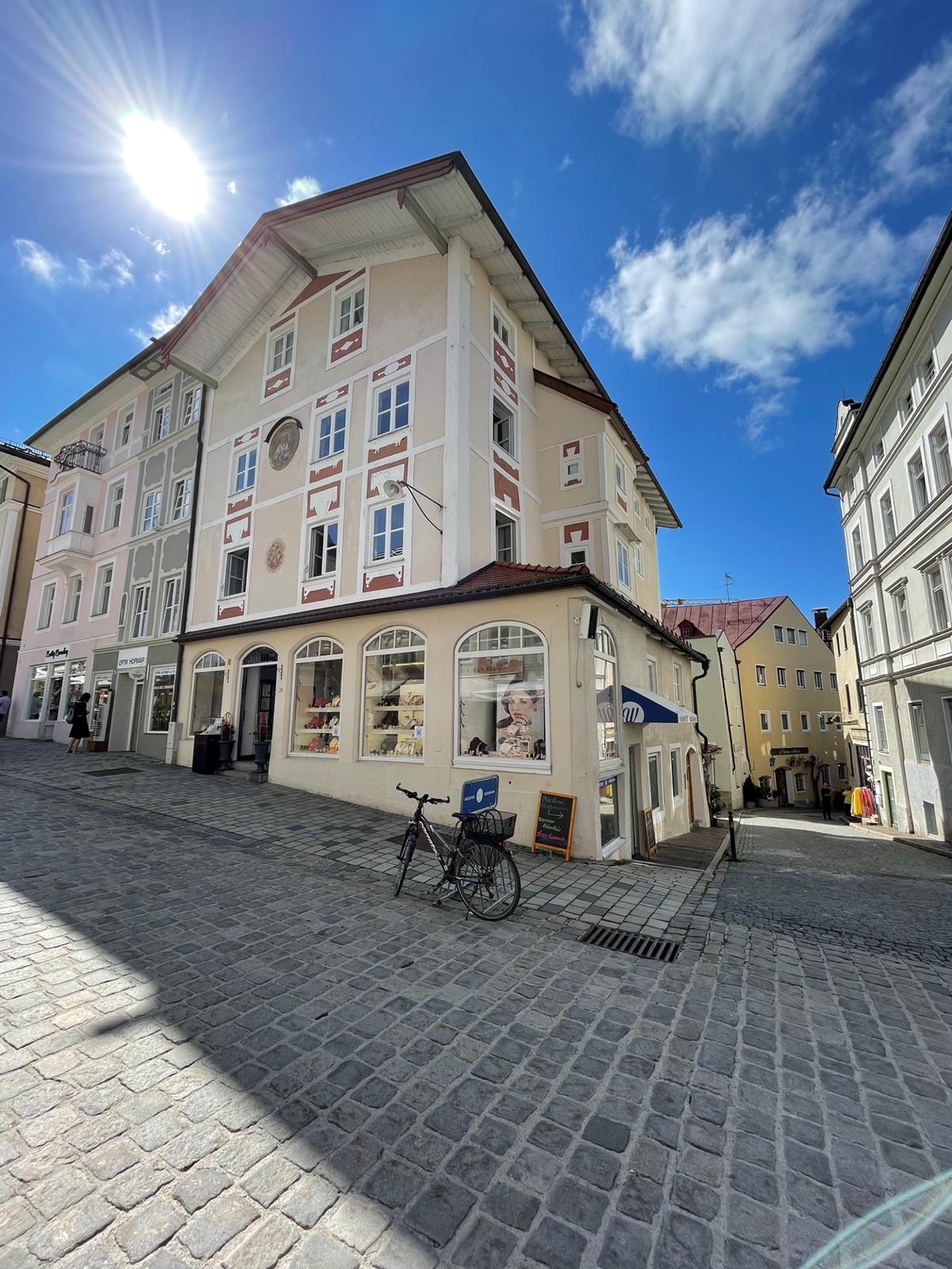Außenansicht des MYGOLD Stores in Bad Tölz